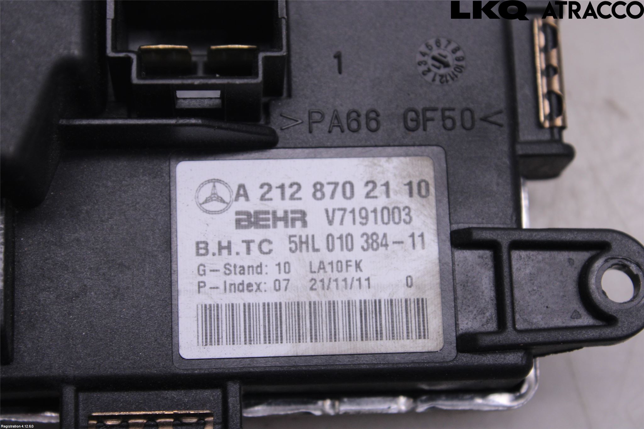Mercedes-Benz MB C-KLASS (W204) 07-15 Värmefläktsmotstånd