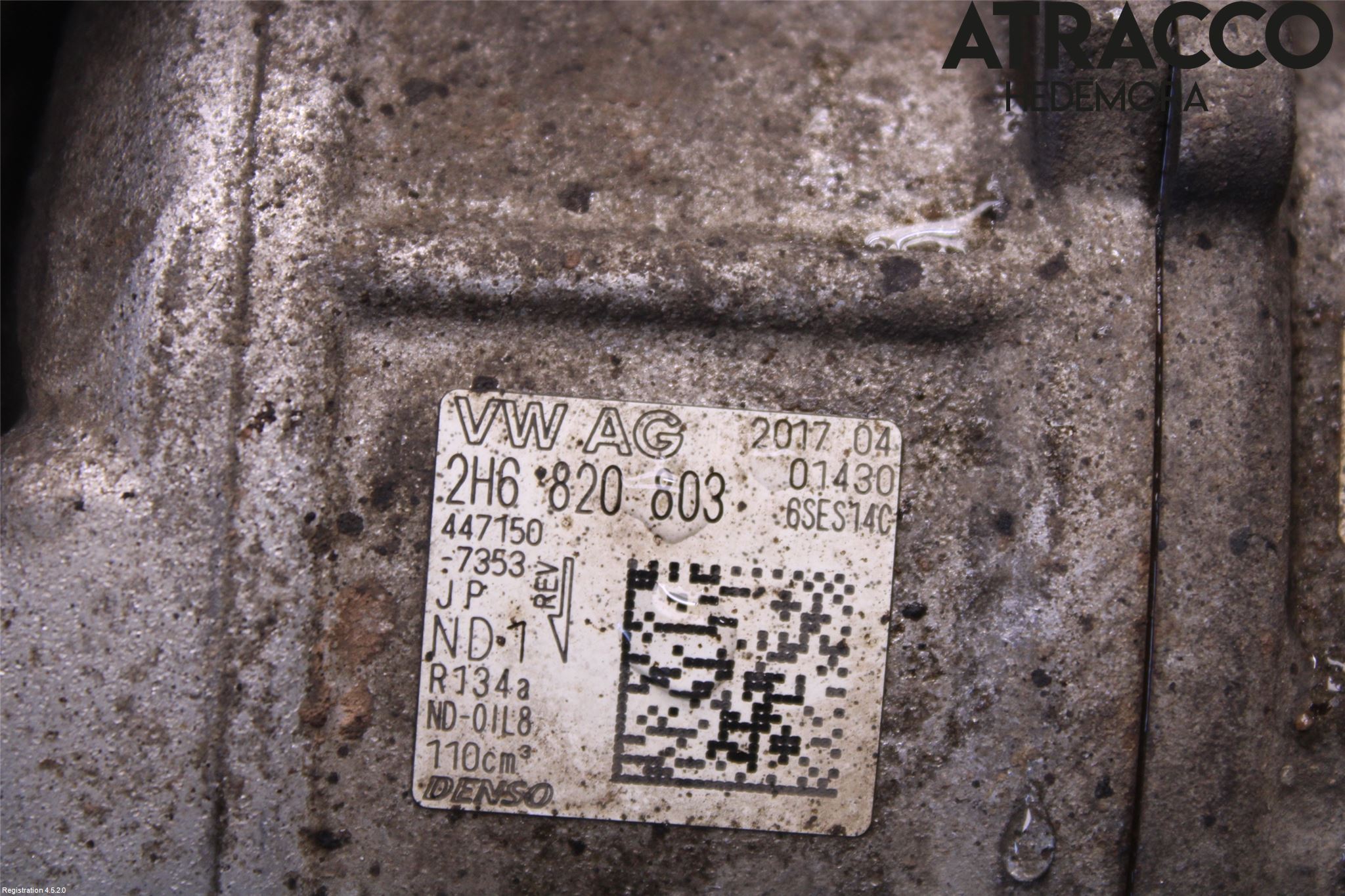 Volkswagen VW AMAROK 2H 10-22 Ac Kompressor