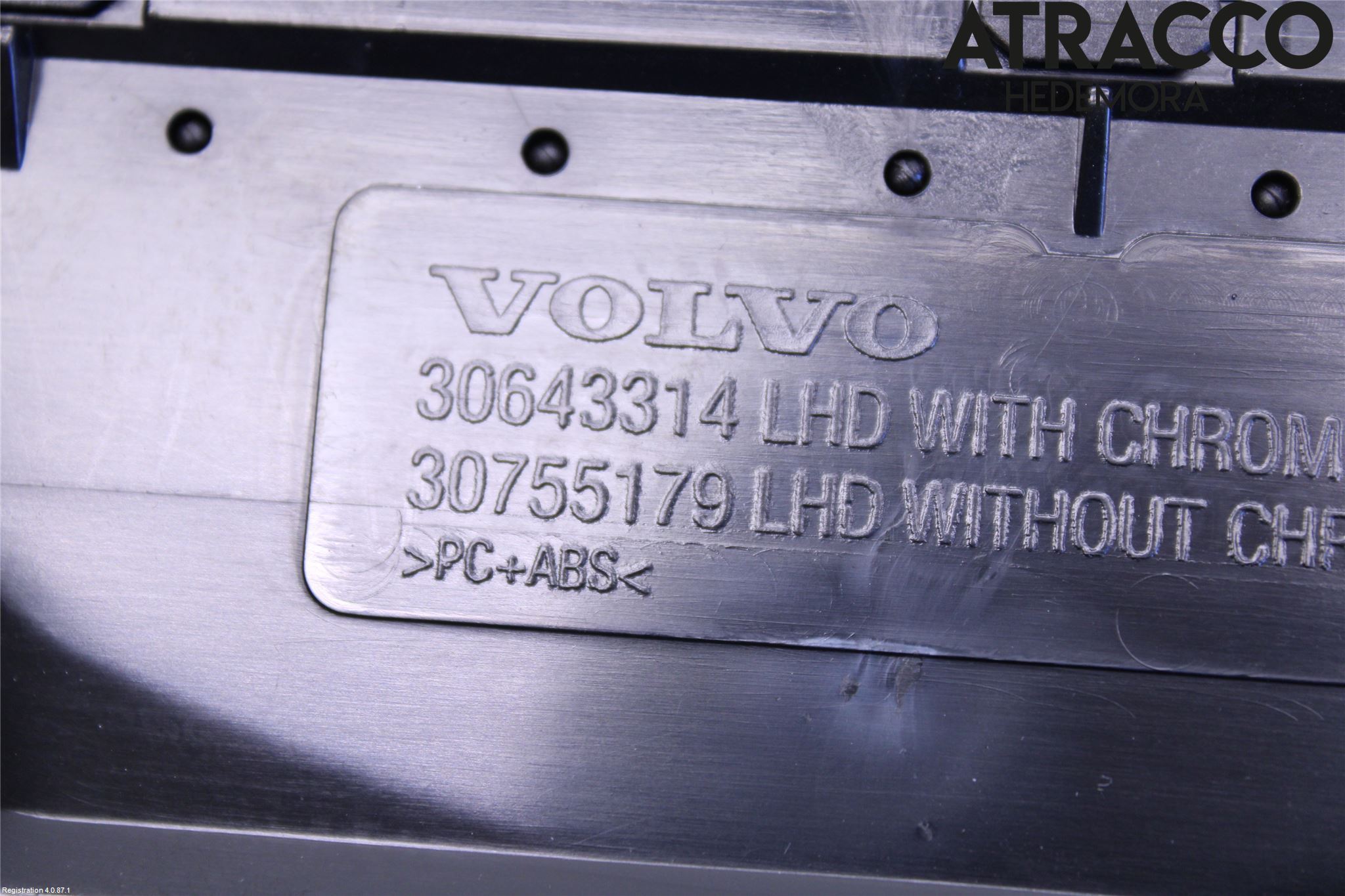 Volvo XC70 08-13 Defrosterkanal-Munstycke