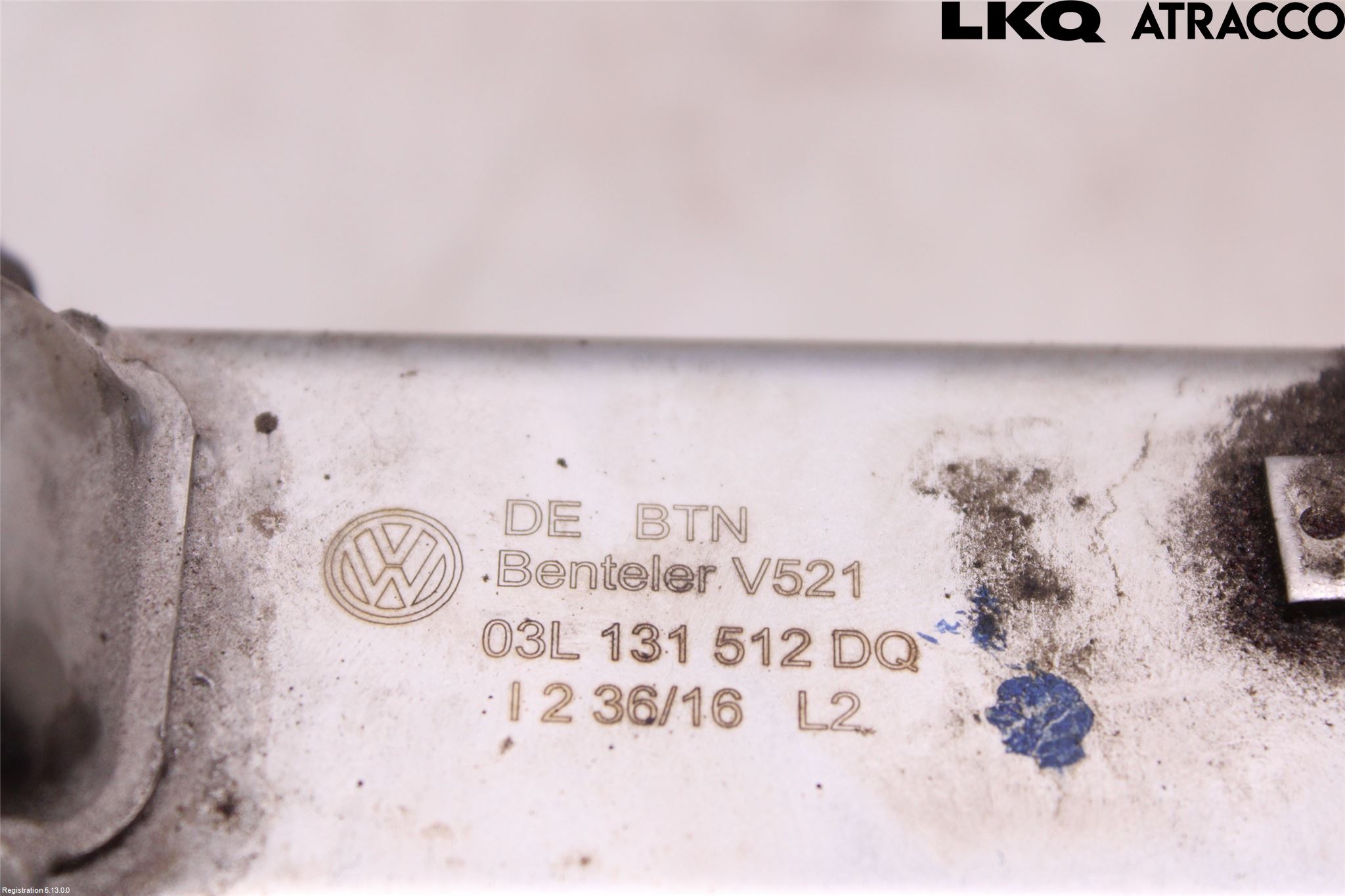 Volkswagen VW CADDY 11-15 Avgaskylare