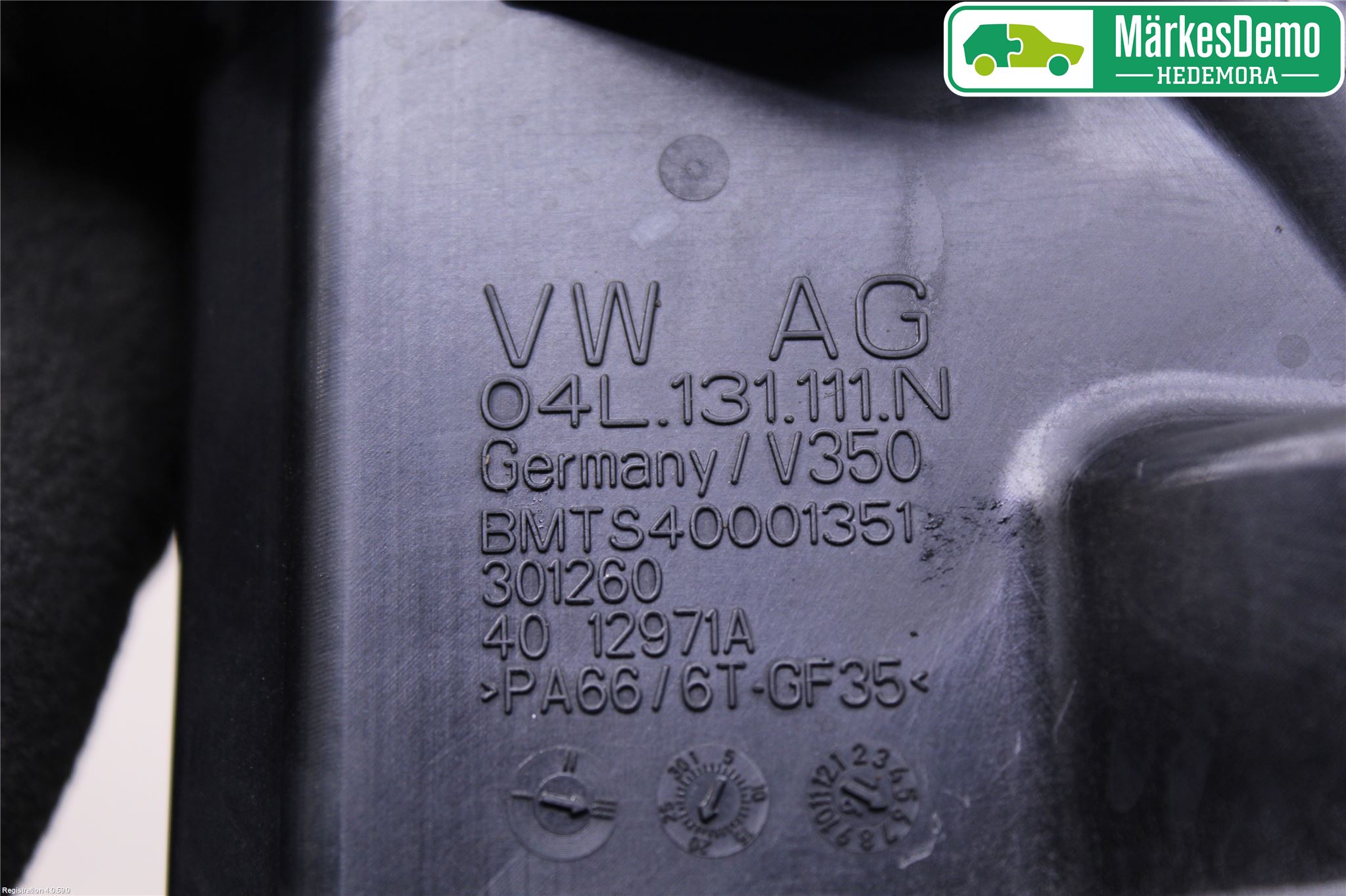 Audi A4/S4 B9 16-19 Laddluft-Intercoolerrör