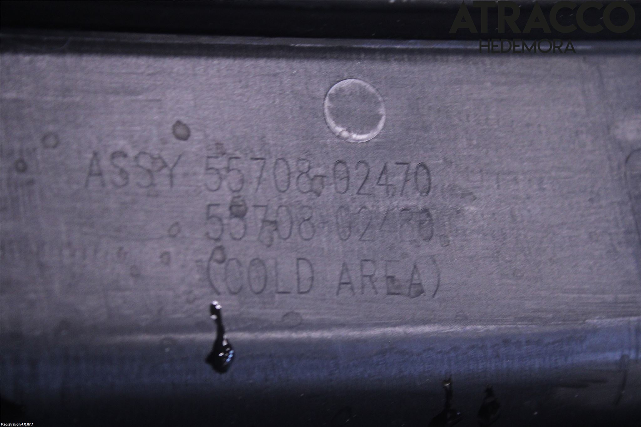 Toyota AURIS 13-19 Torpedplåt-Torpedplast