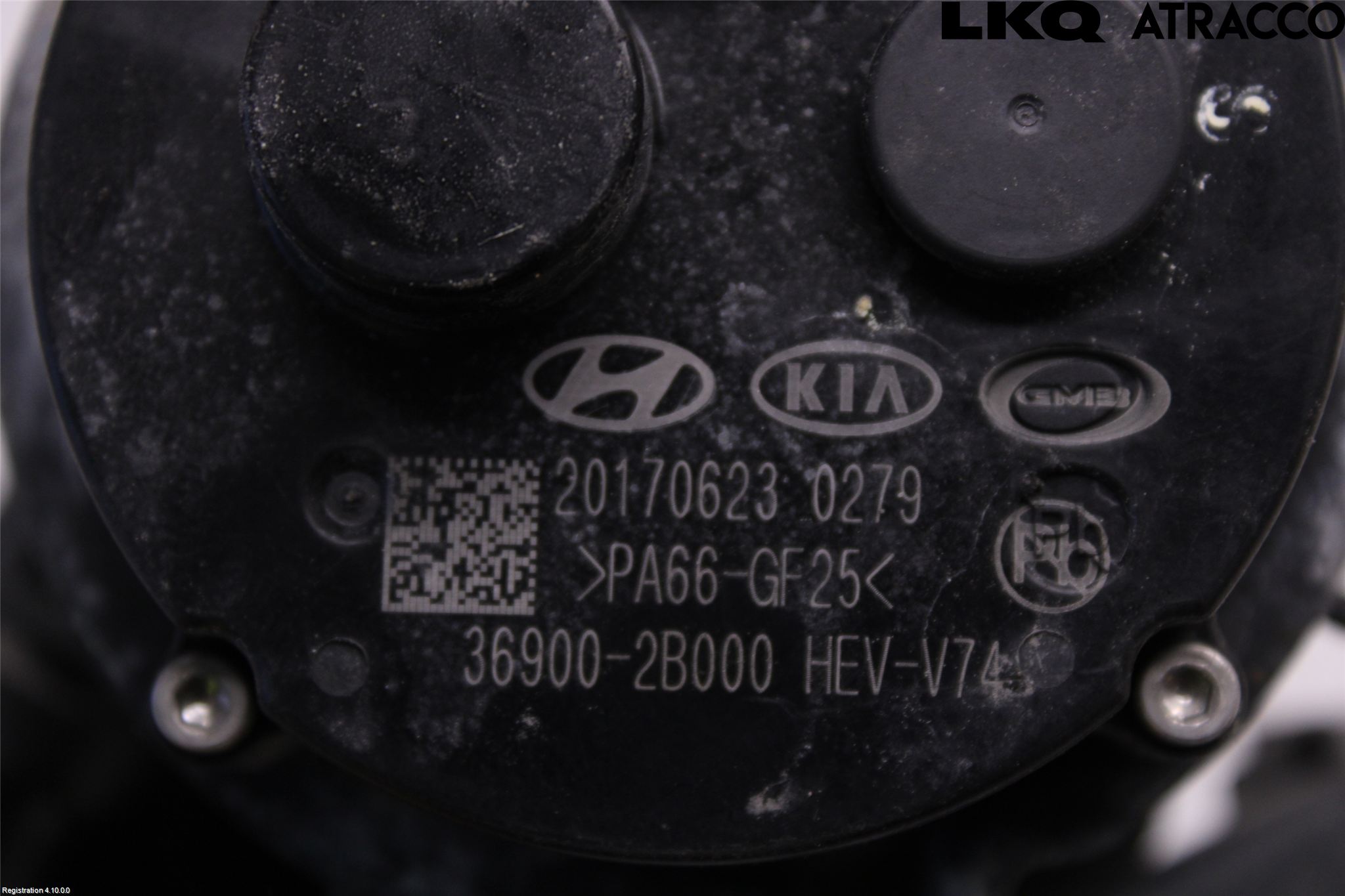 Kia NIRO (DE) 17-22 Värme Cirkulationspump