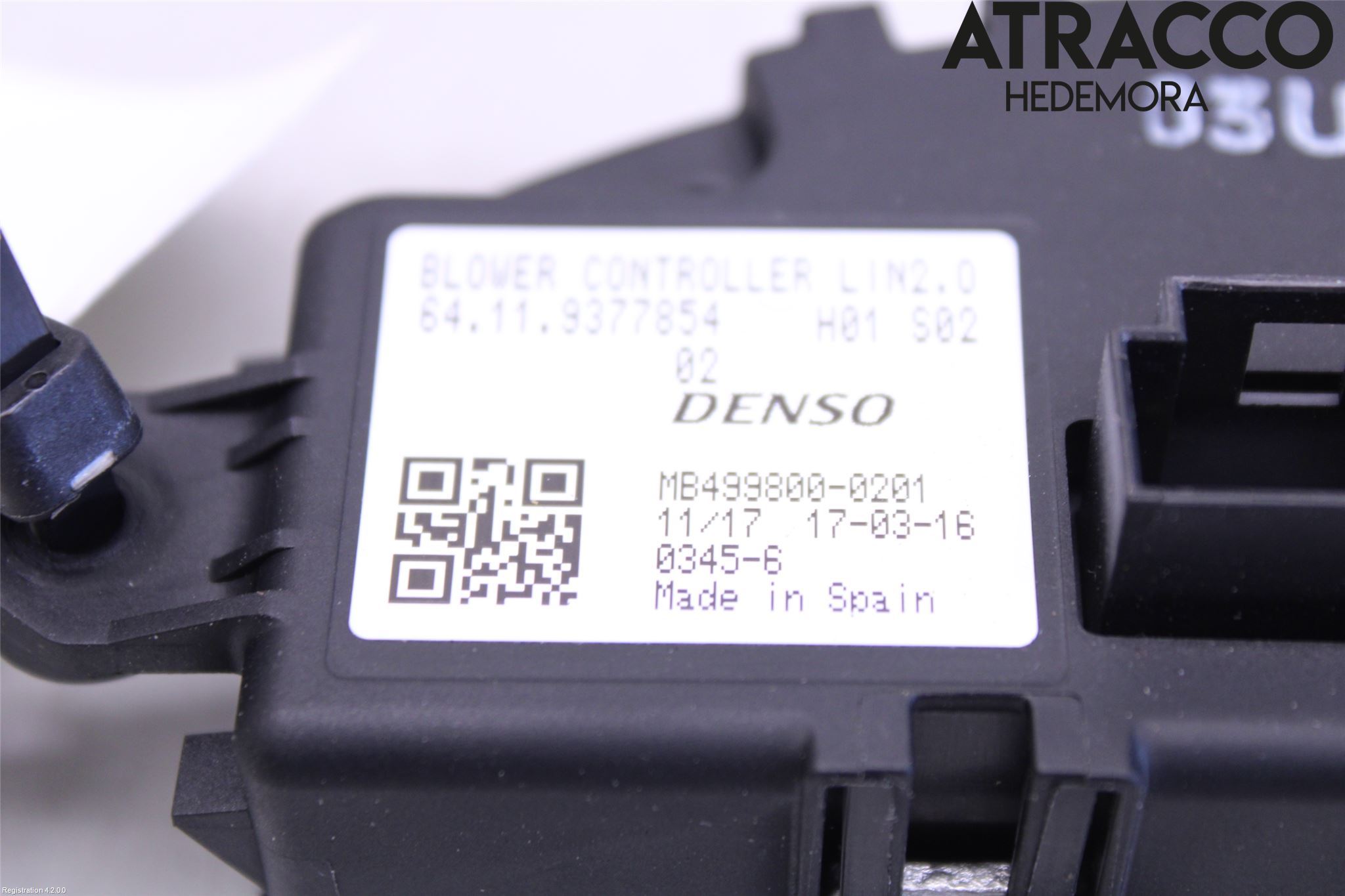 BMW i3 I01 13-22 Värmefläktsmotstånd