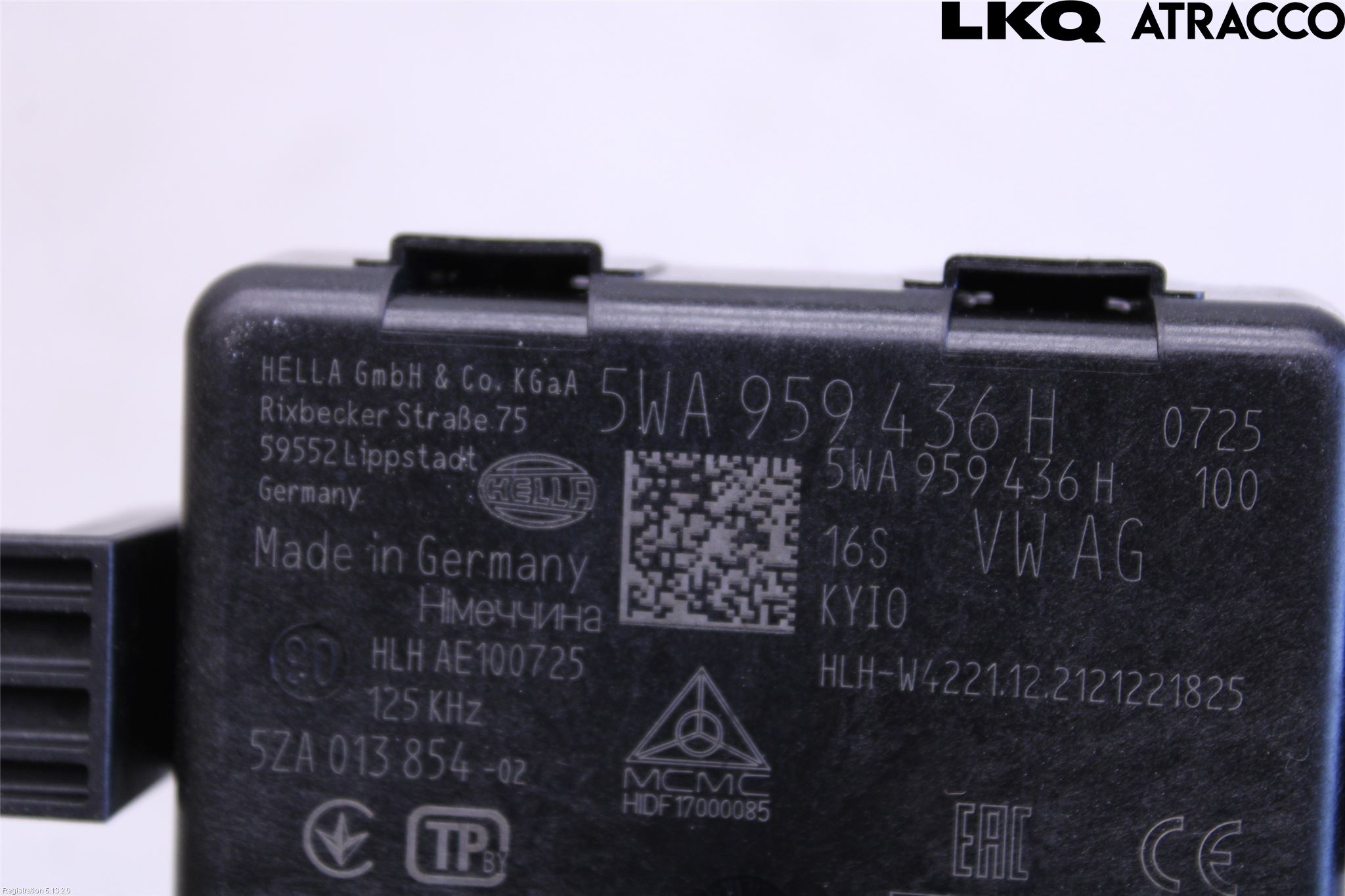Volkswagen VW GOLF / E-GOLF VIII 20- Styrenhet Nyckellöst System