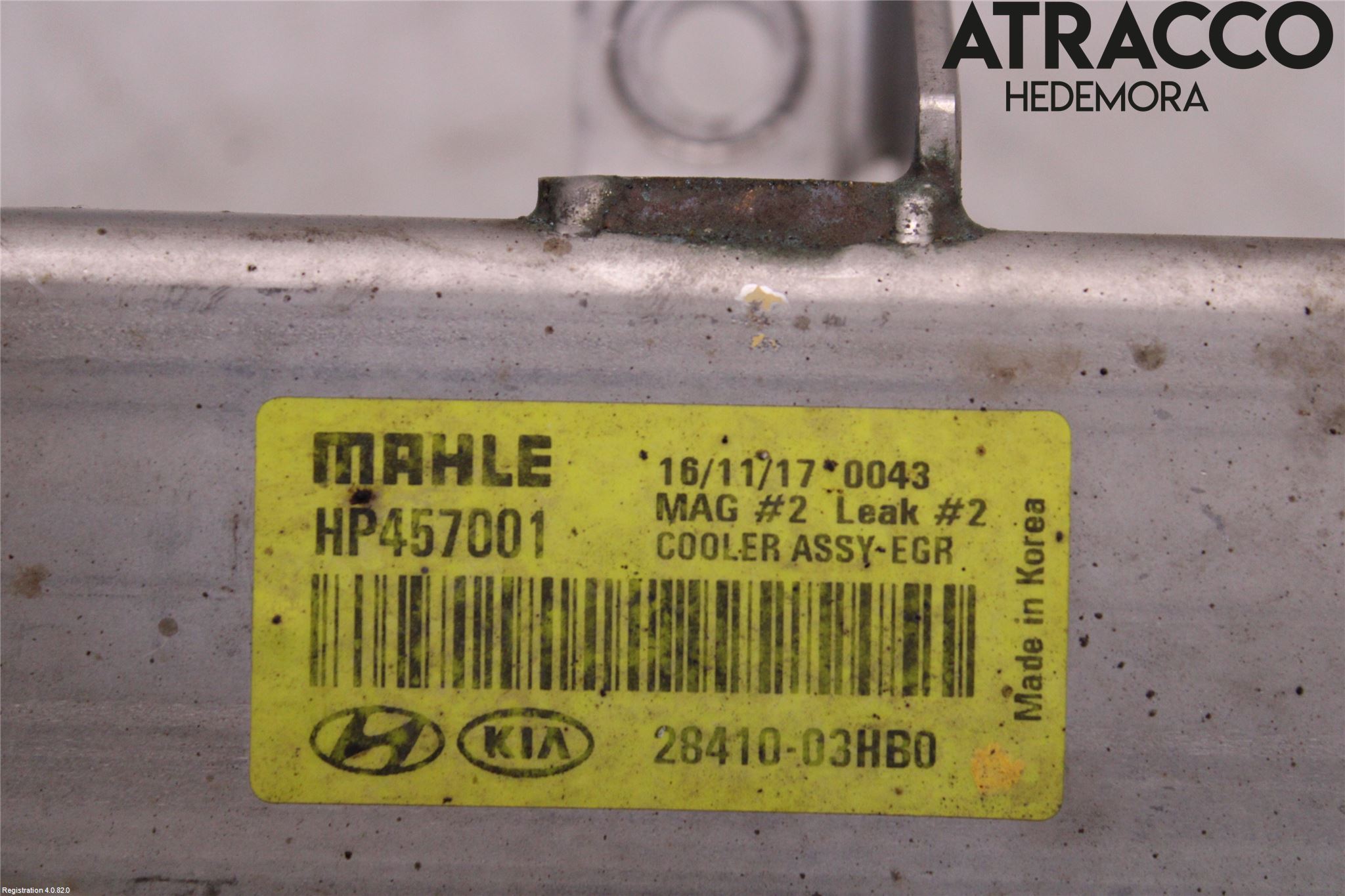 Kia NIRO (DE) 17-22 Avgaskylare