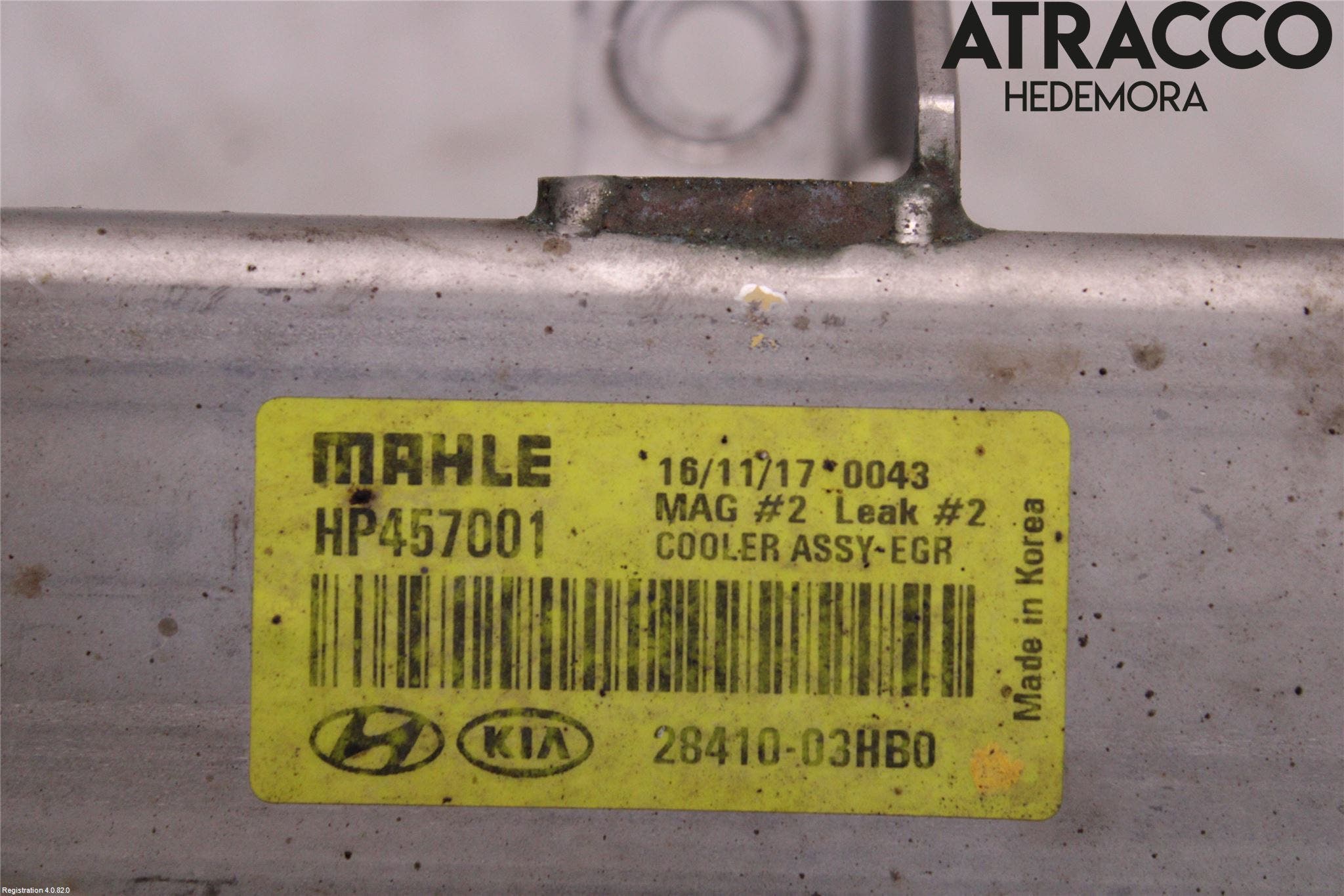 Kia NIRO (DE) 17-22 Avgaskylare