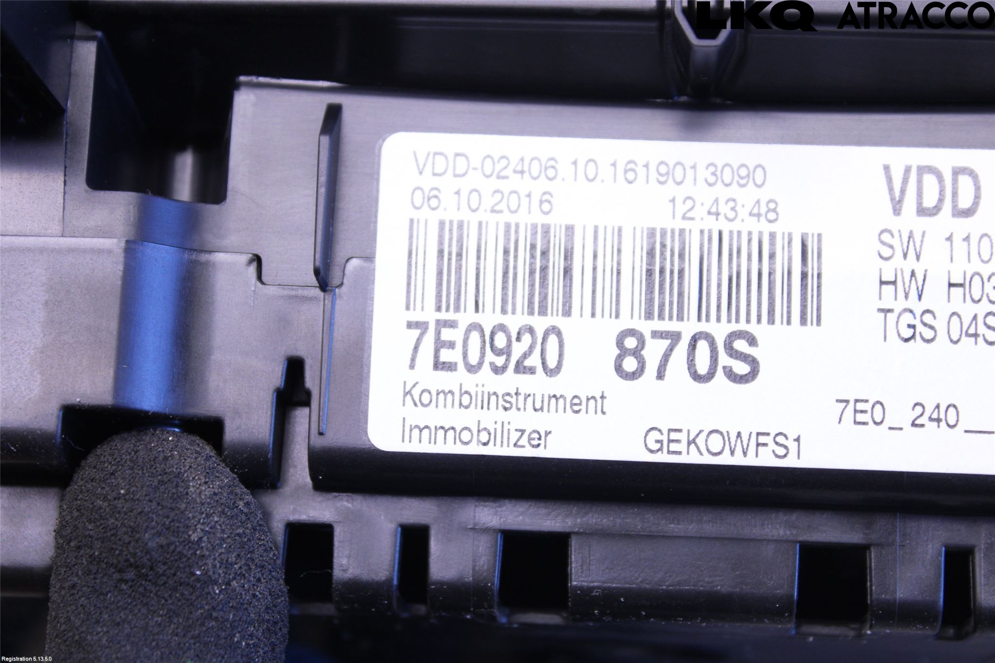 Volkswagen VW TRANSP/CARAVELLE (T6) 16-22 Instrument Komb