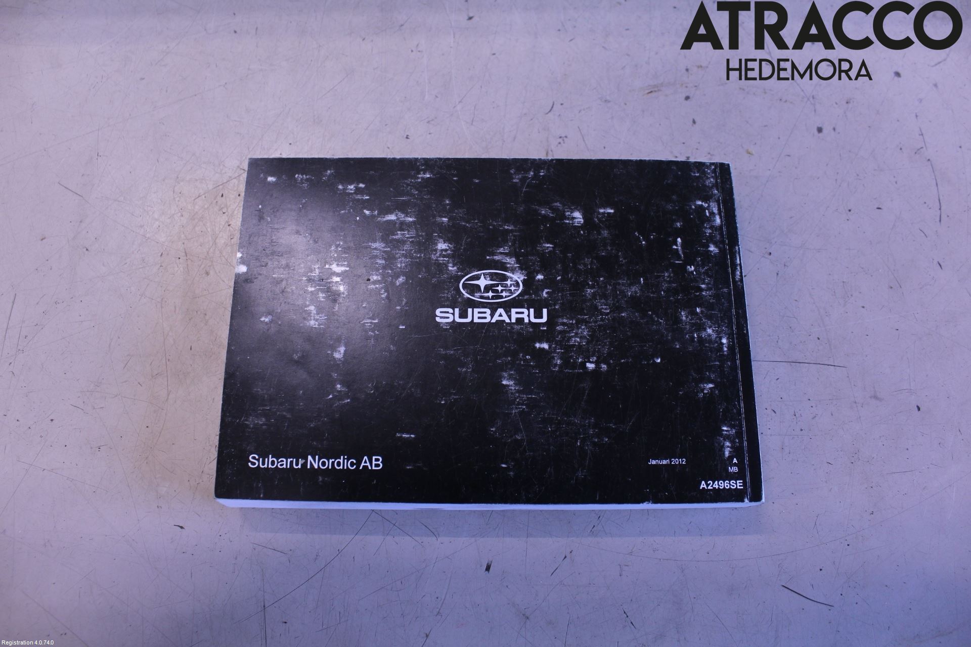 Subaru LEGACY 10-14 Instruktionsbok