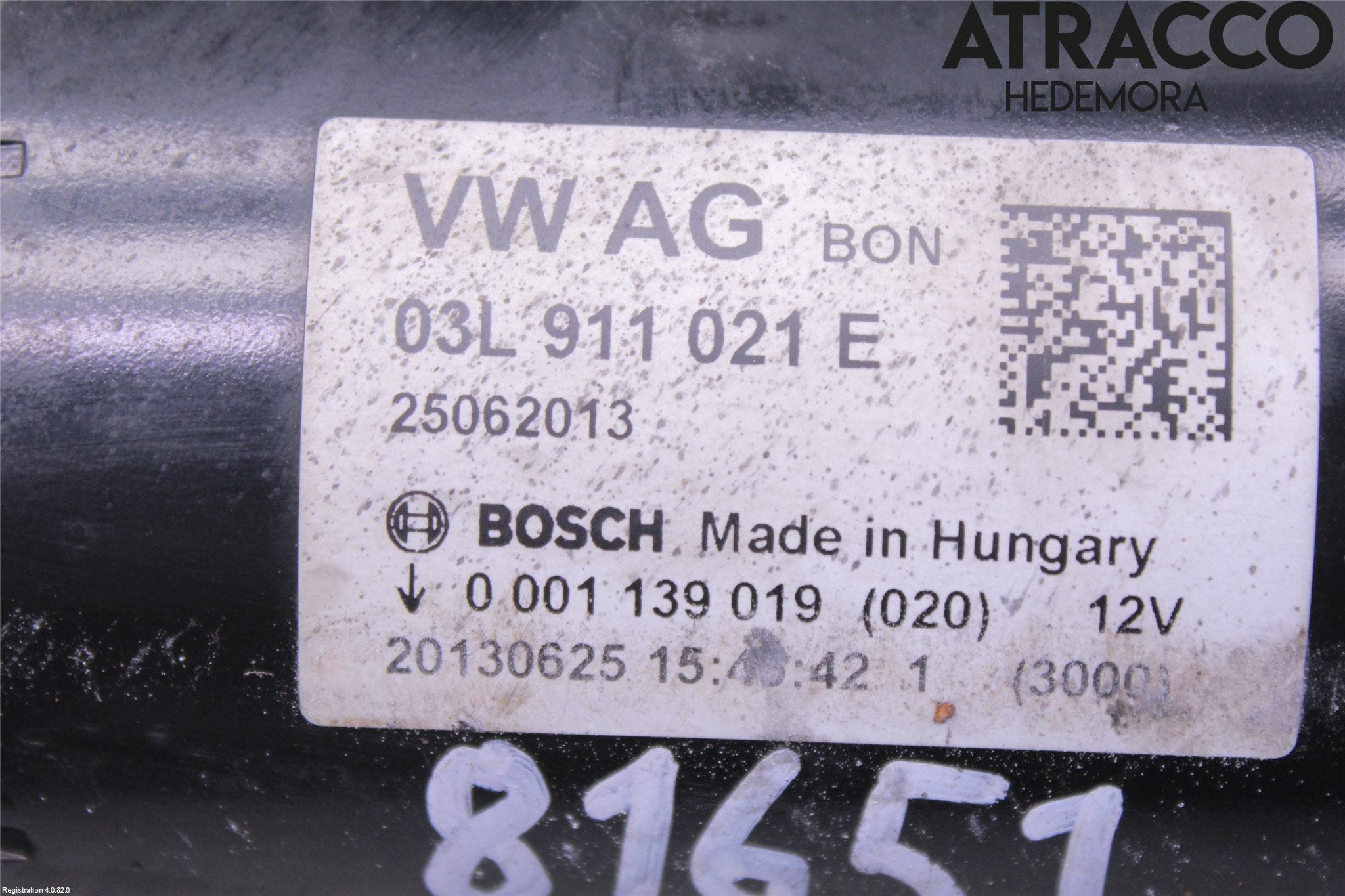 Audi Q5 09-16 Startmotor Diesel