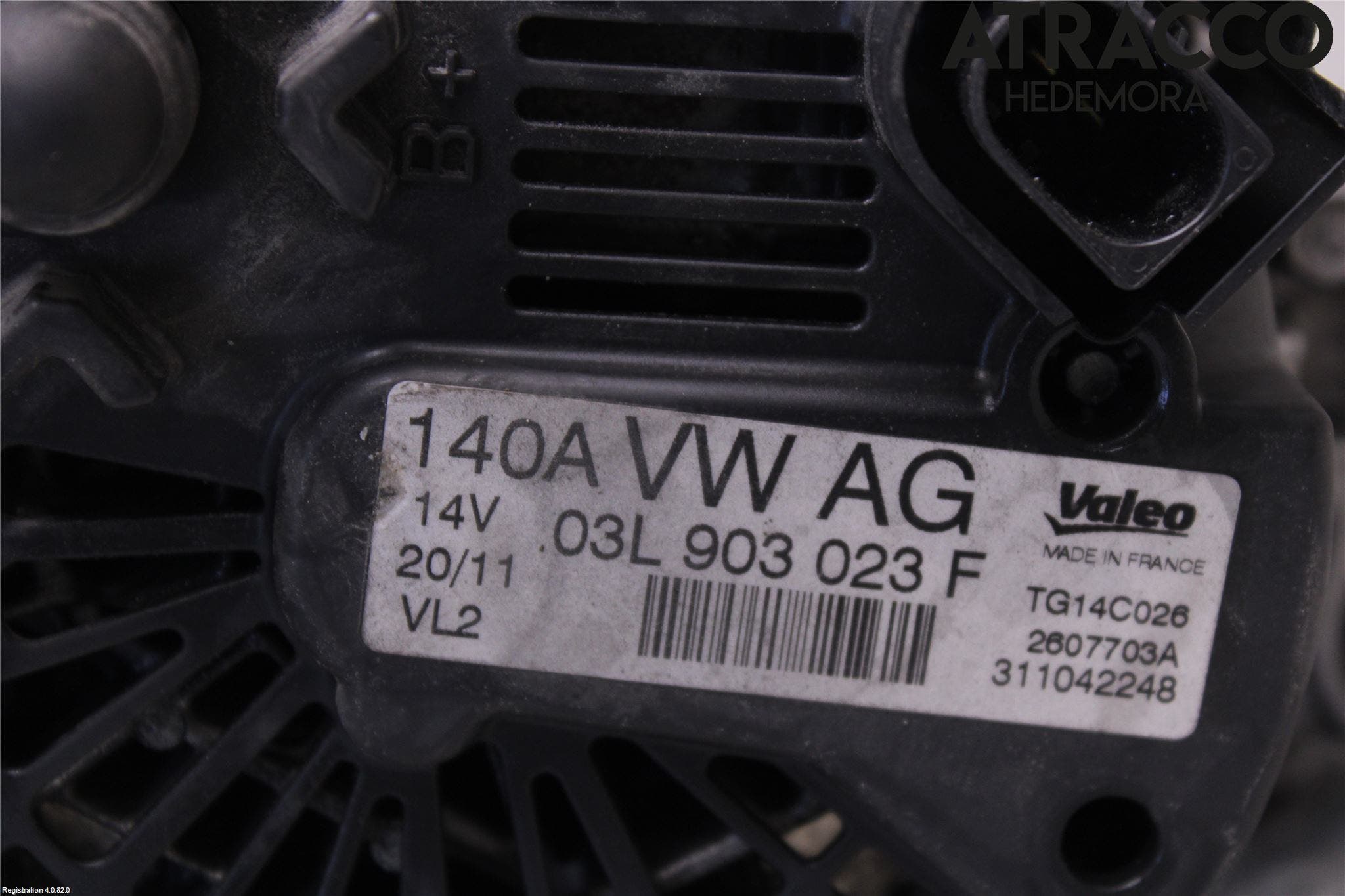 Volkswagen VW GOLF VI 09-13 Generator
