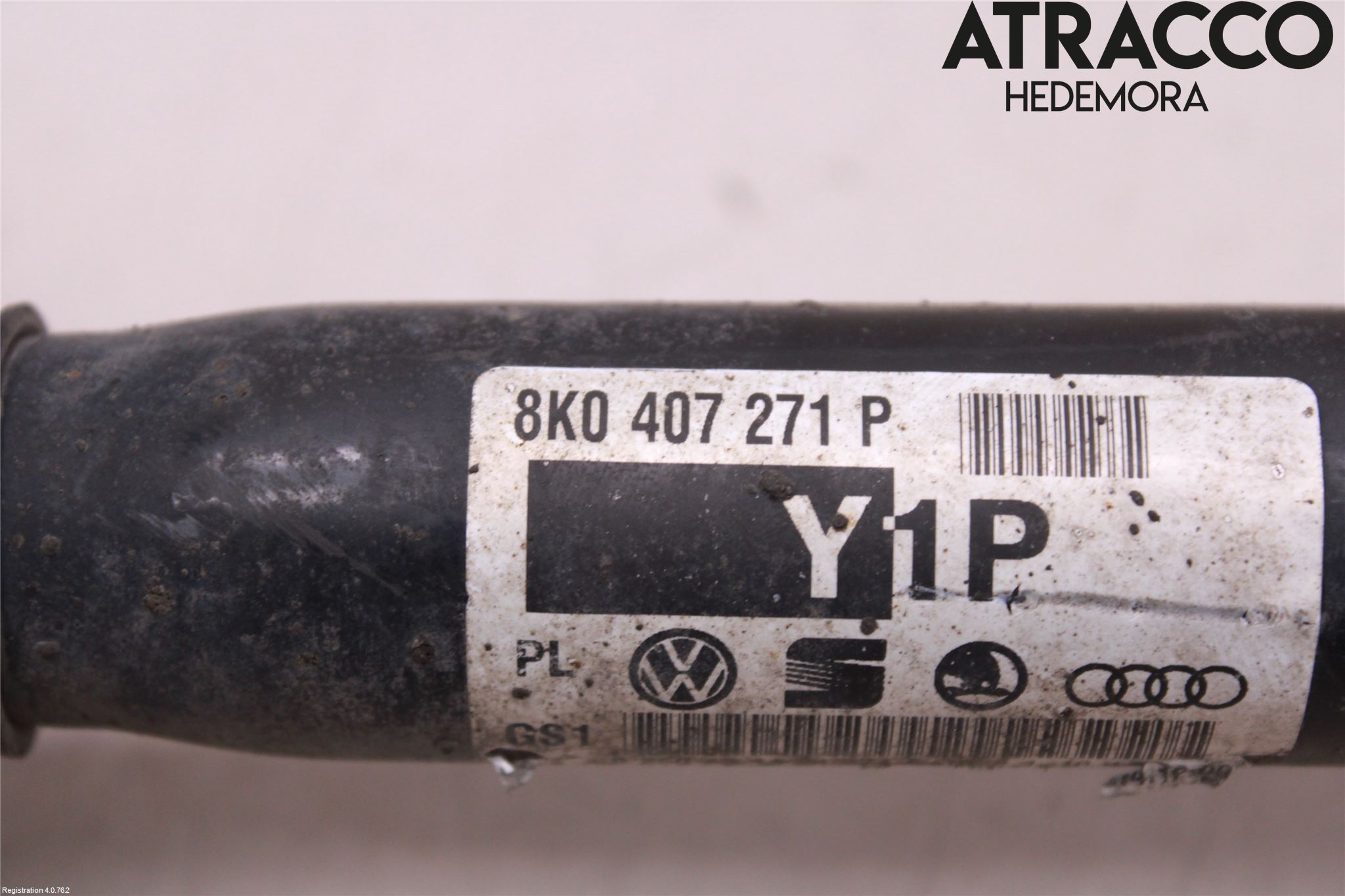Audi A5 07-16 Drivaxel Fram Vänster