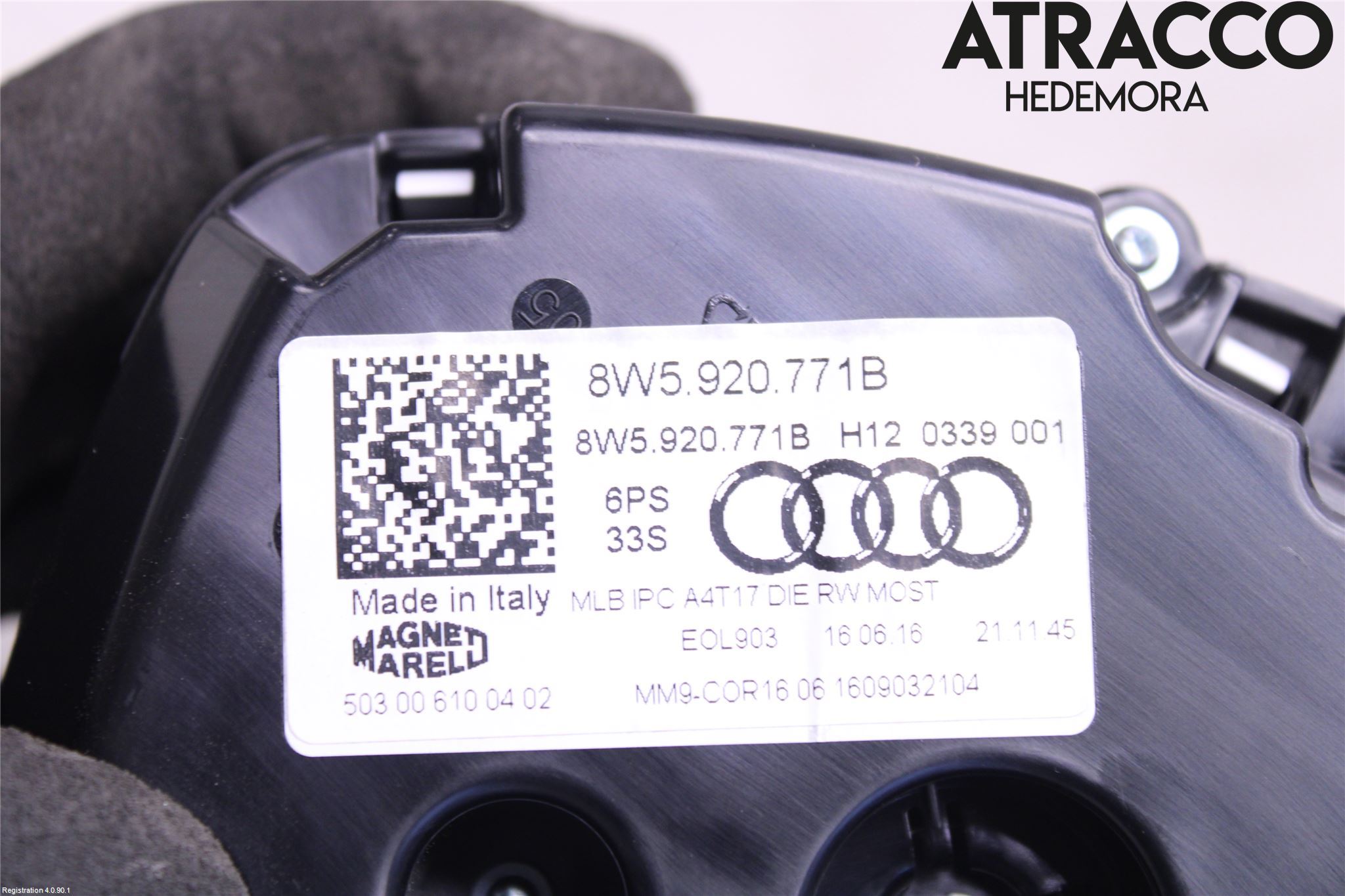 Audi A4/S4 B9 16-19 Instrument Komb