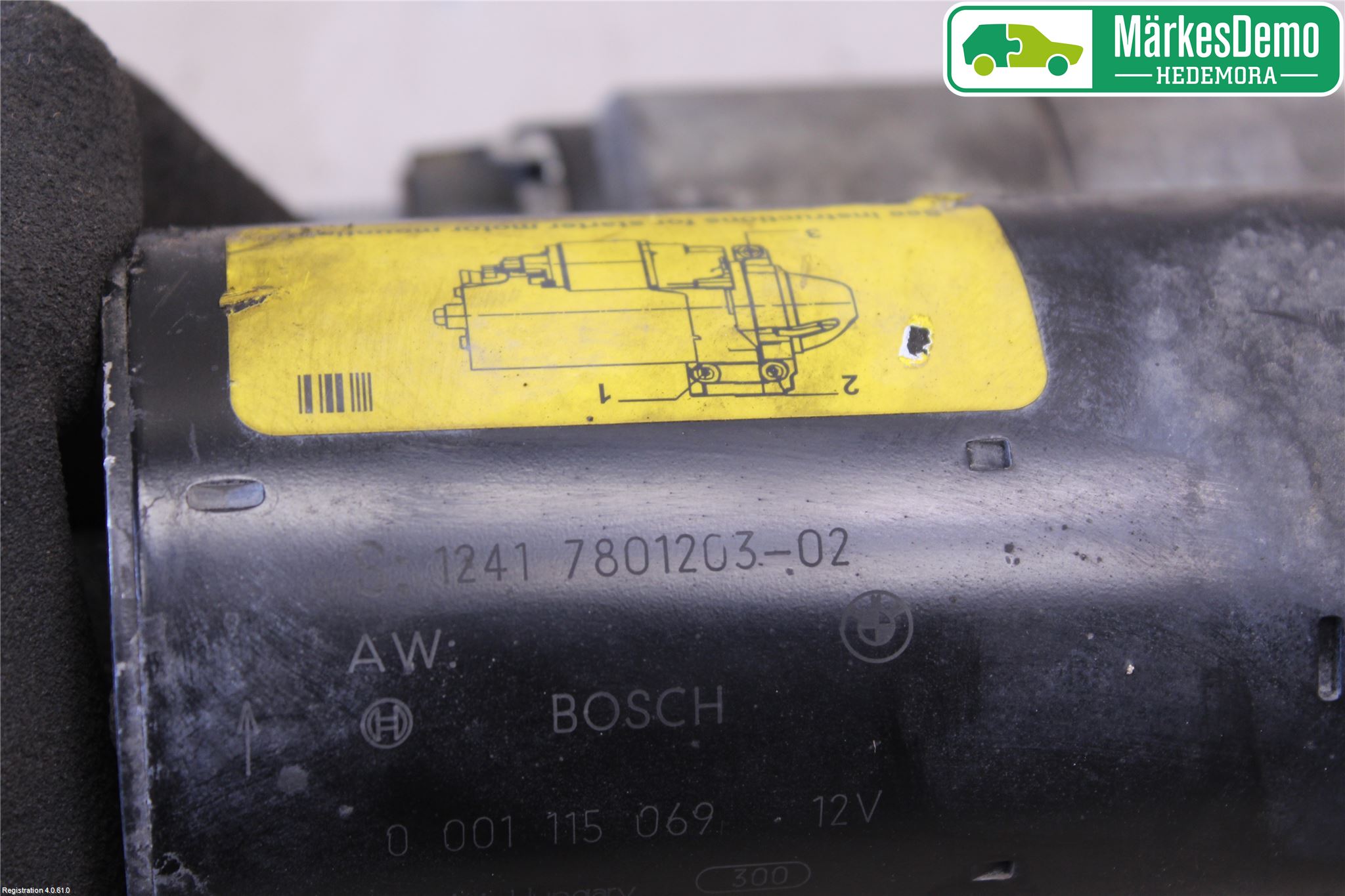 BMW 5 E60/61 Sed/Tou 02-10 Startmotor Diesel