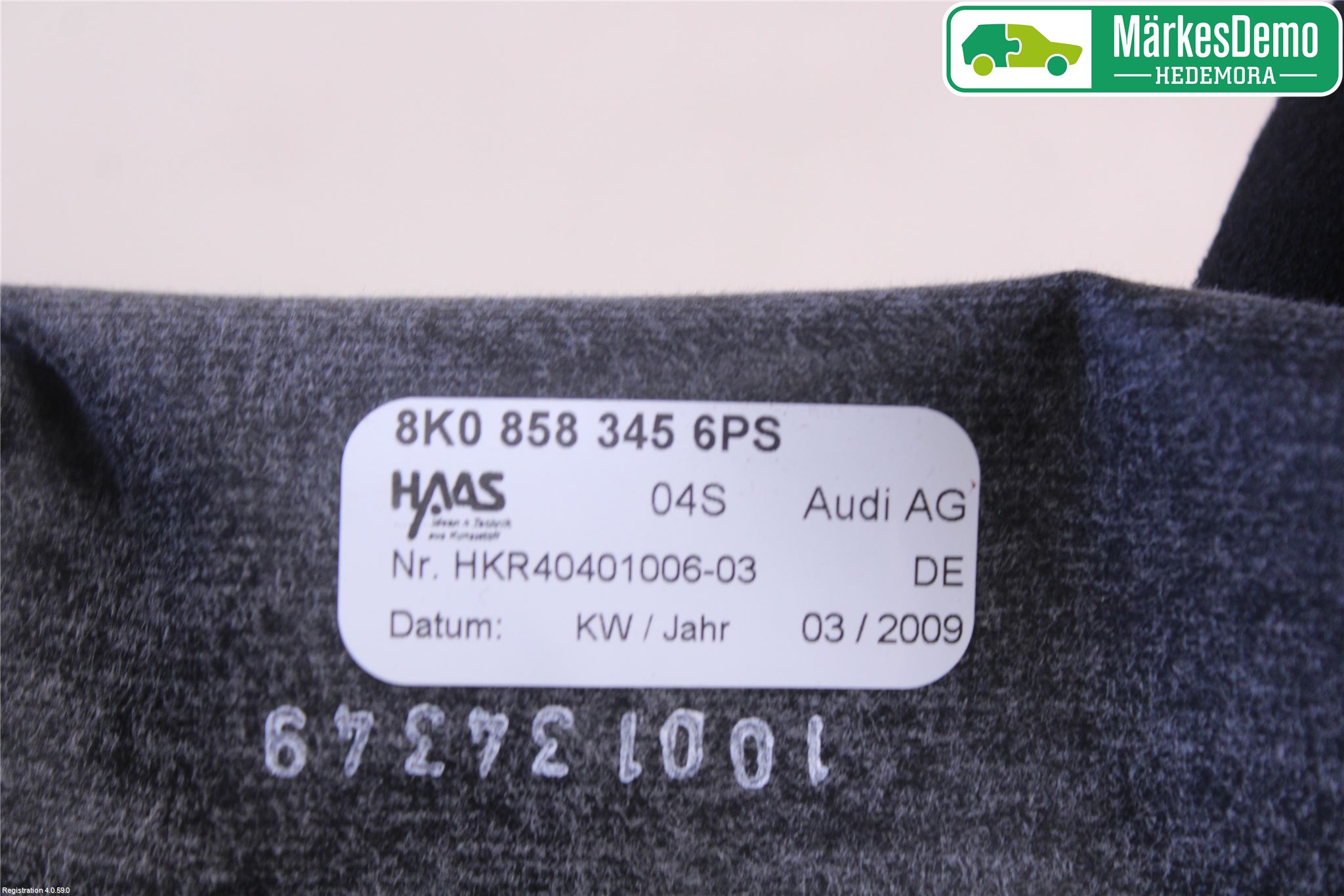 Audi A4/S4 08-11 Rattkåpa-Kåpor