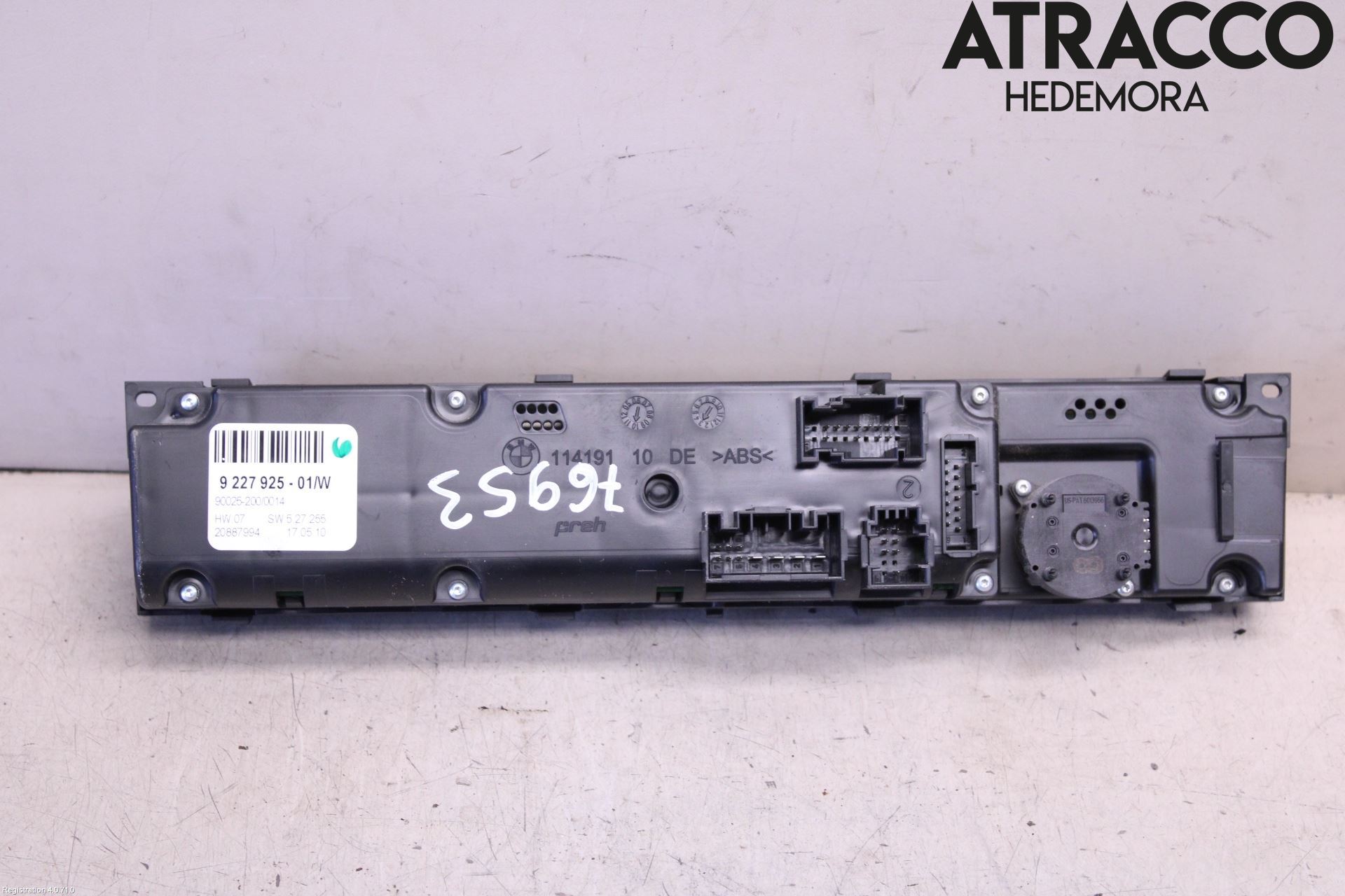 BMW X5 E70 07-13 Ac Styrenhet Ac Manöveren