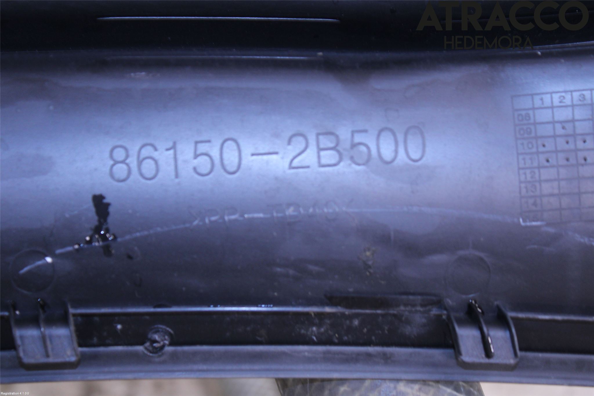 Hyundai SANTA FE  06-12 Torpedplåt-Torpedplast