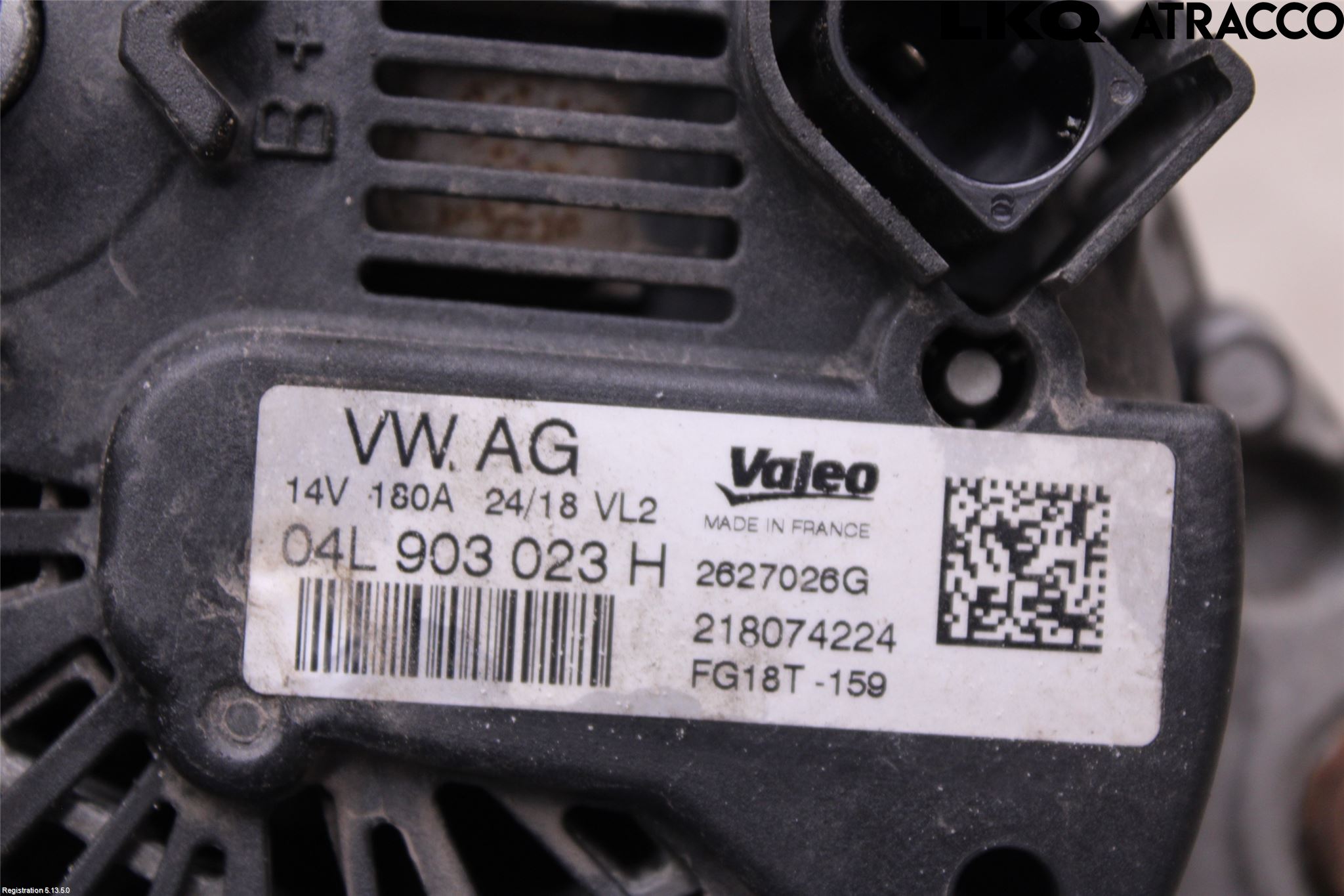 Volkswagen VW TIGUAN 16-24 Generator