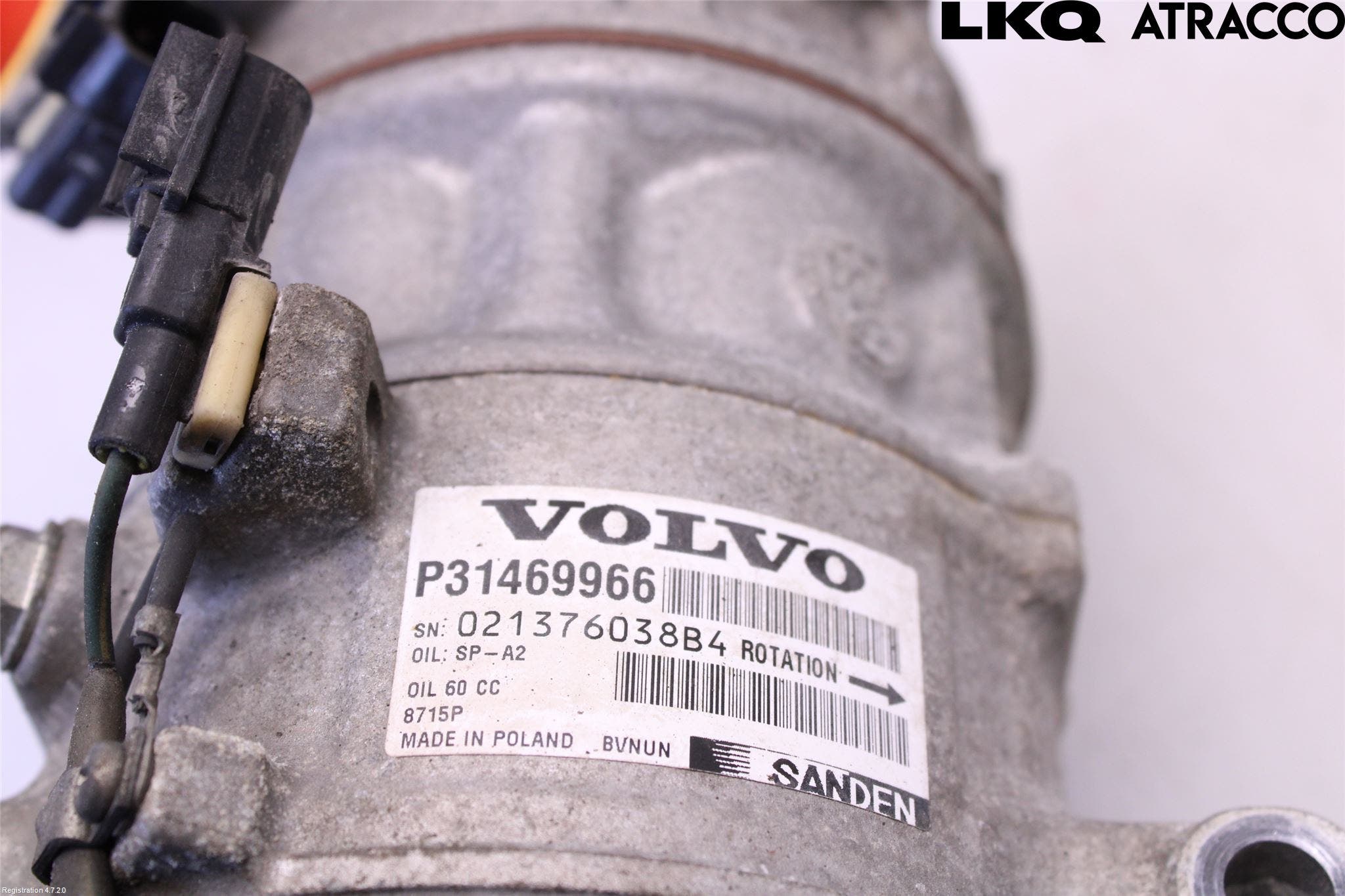 Volvo V90 17->> Ac Kompressor