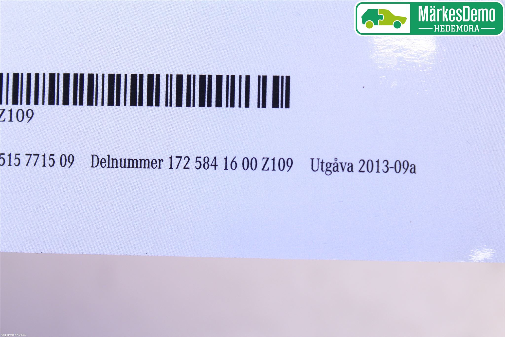 Mercedes-Benz MB GLA-KLASS (X156) 13-20 Instruktionsbok