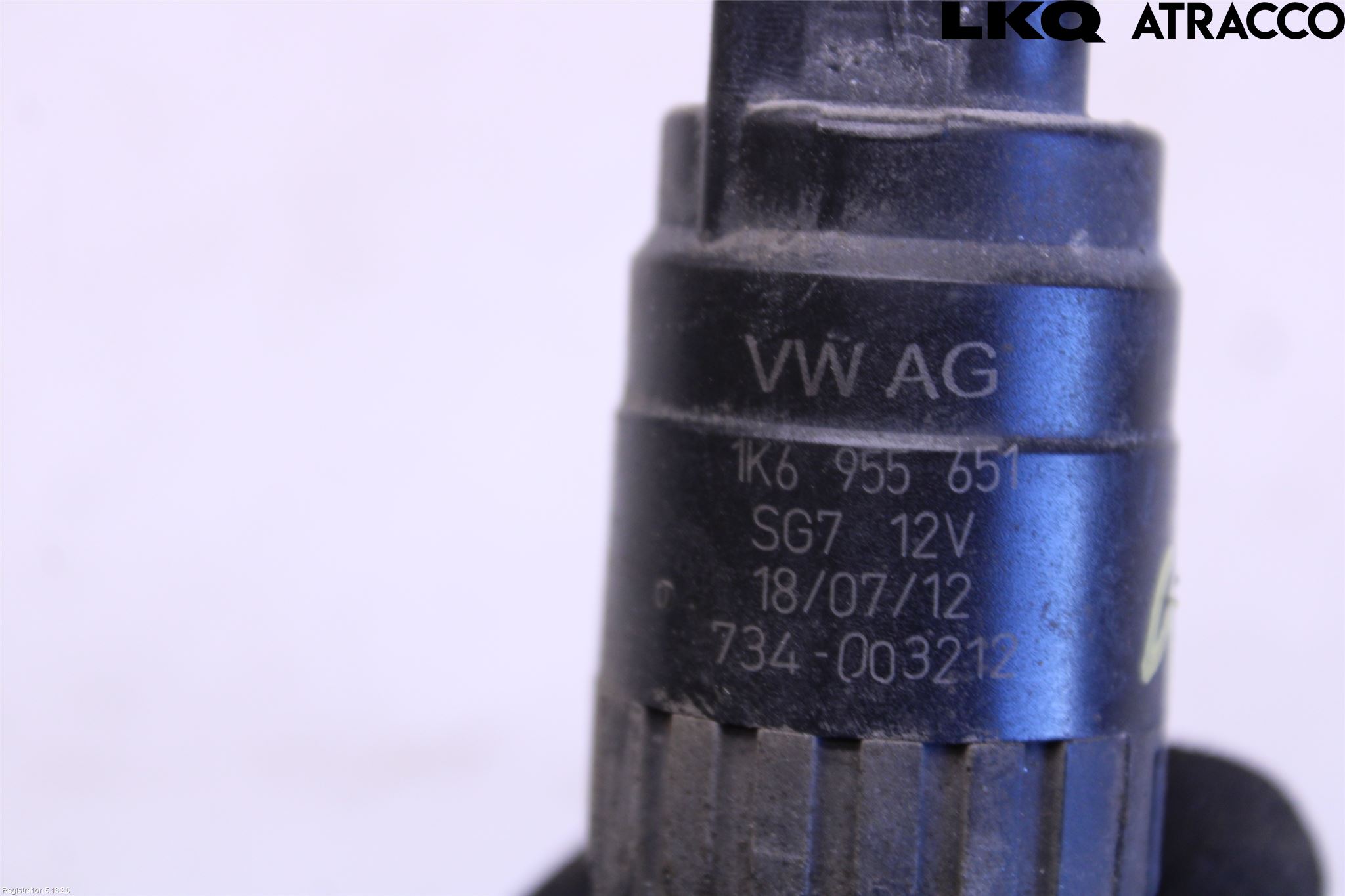 Volkswagen VW GOLF VI 09-13 Spolarpump Vindruta