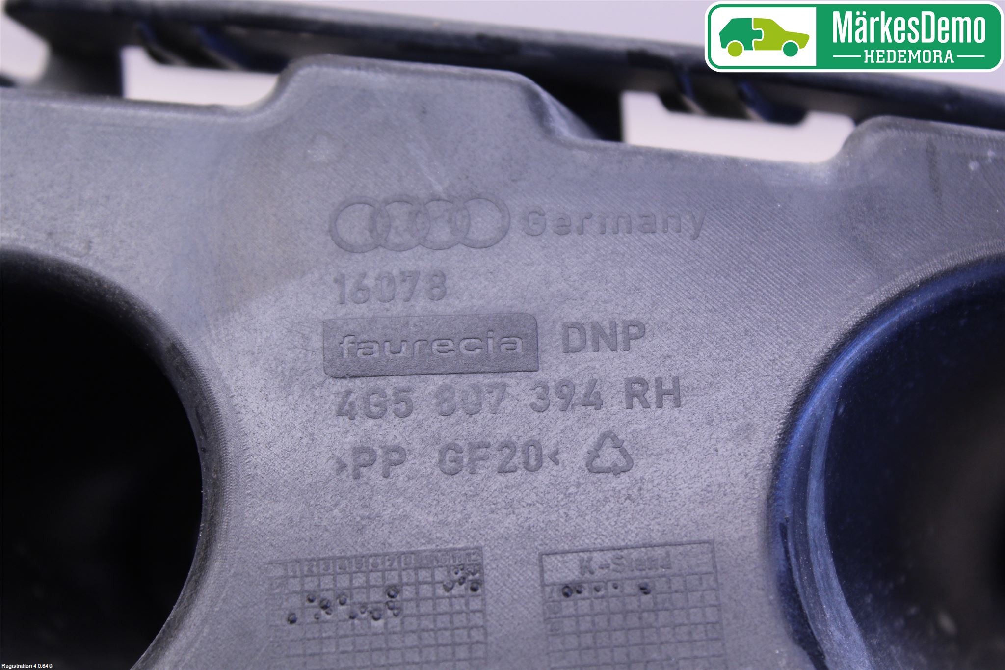 Audi A6/S6 4G 11-18 Stötfångarfäste Bak Hö