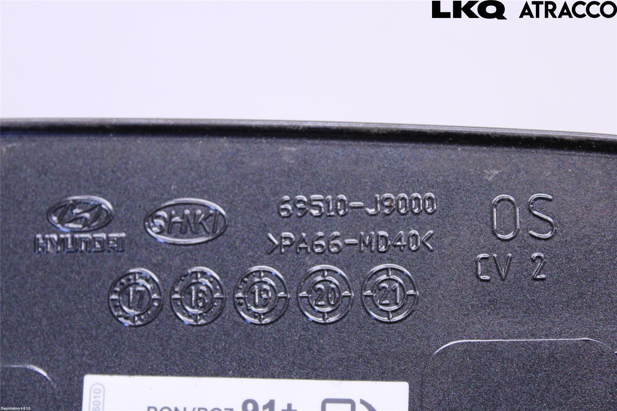 Hyundai KONA/ELECTRIC OS 18-23 Tanklucka