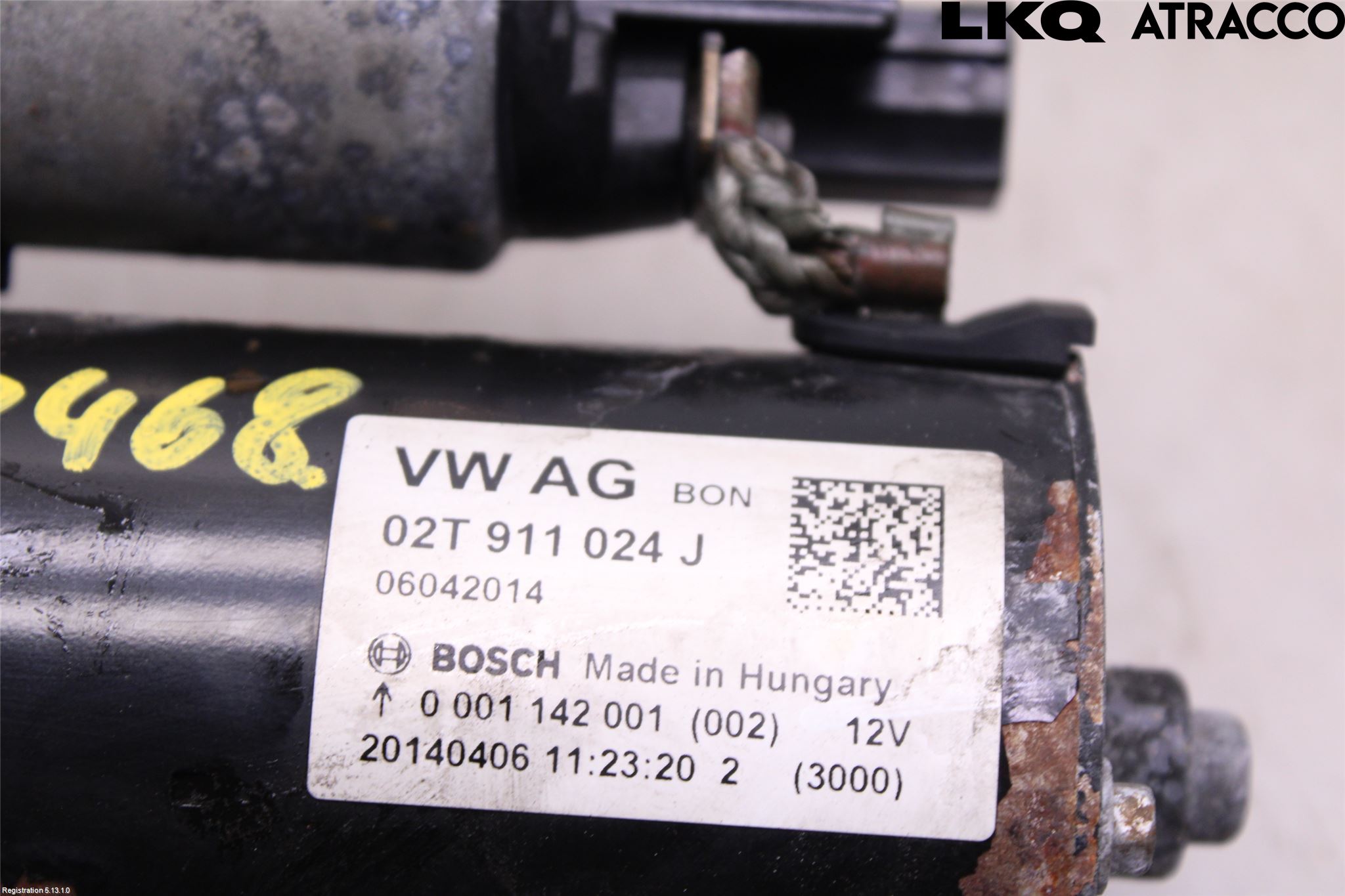 Skoda RAPID Startmotor