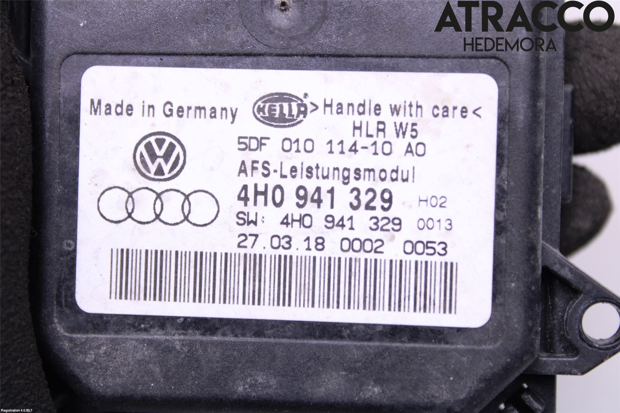 Skoda SUPERB 16-24 Styrenhet Strålkastare