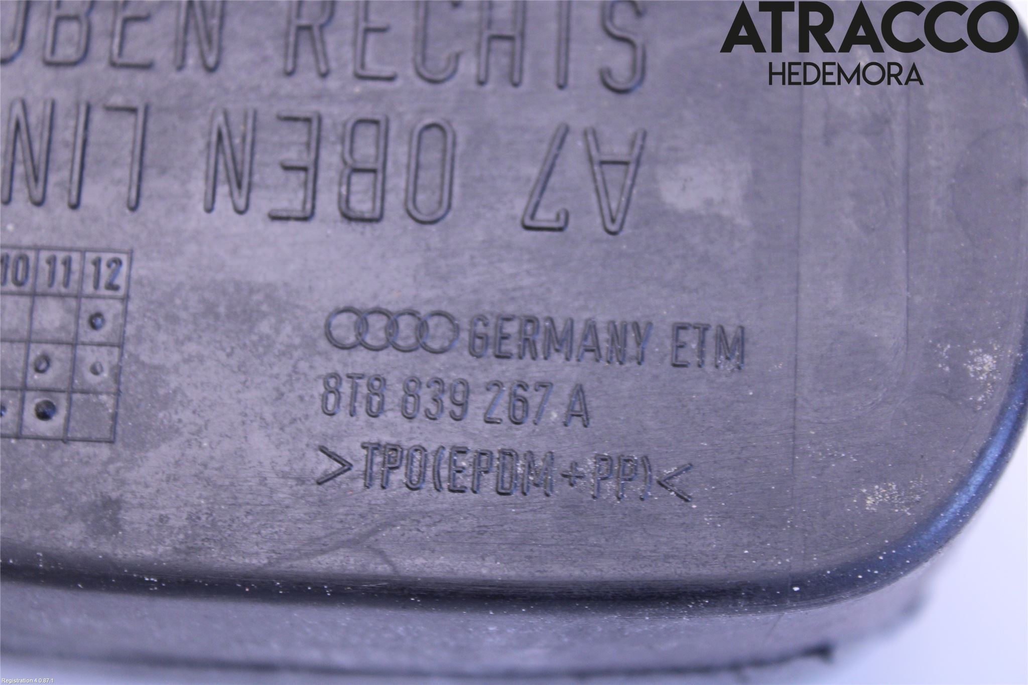 Audi A5 07-16 Dörrstopp