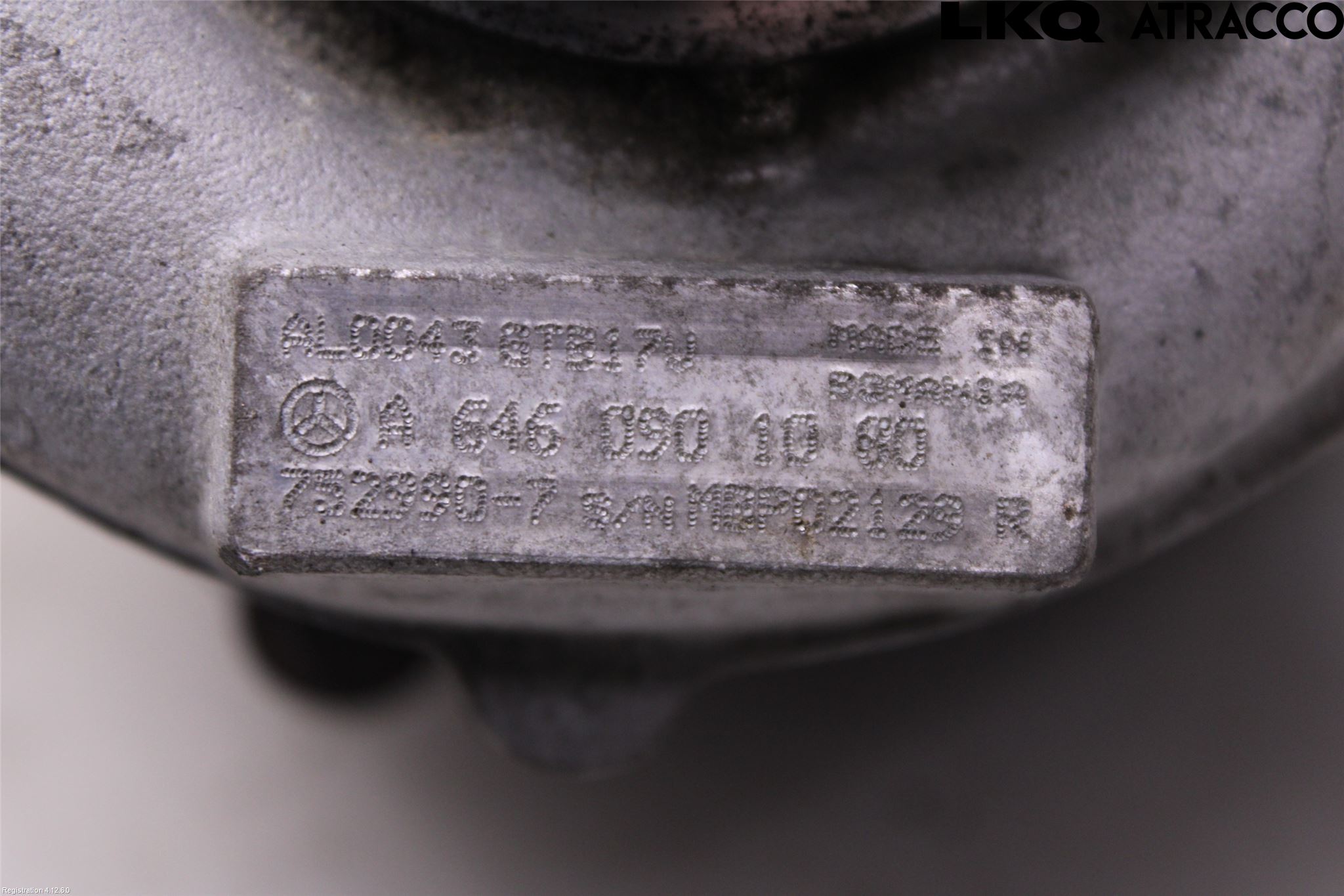 Mercedes-Benz MB E-KLASS (W211) 02-09 Turboaggregat