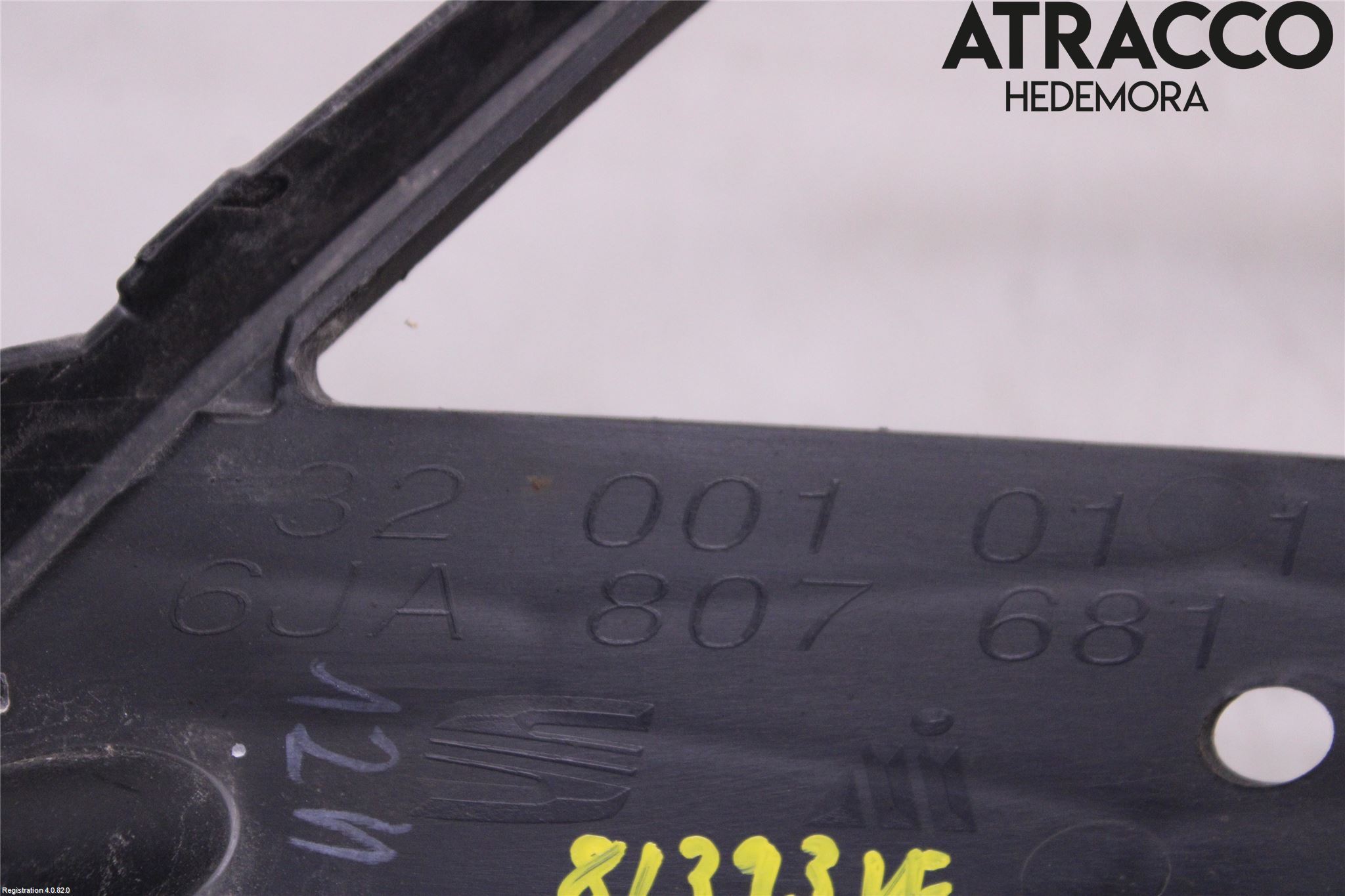 Seat TOLEDO 12-19 Dimljussarg Fram