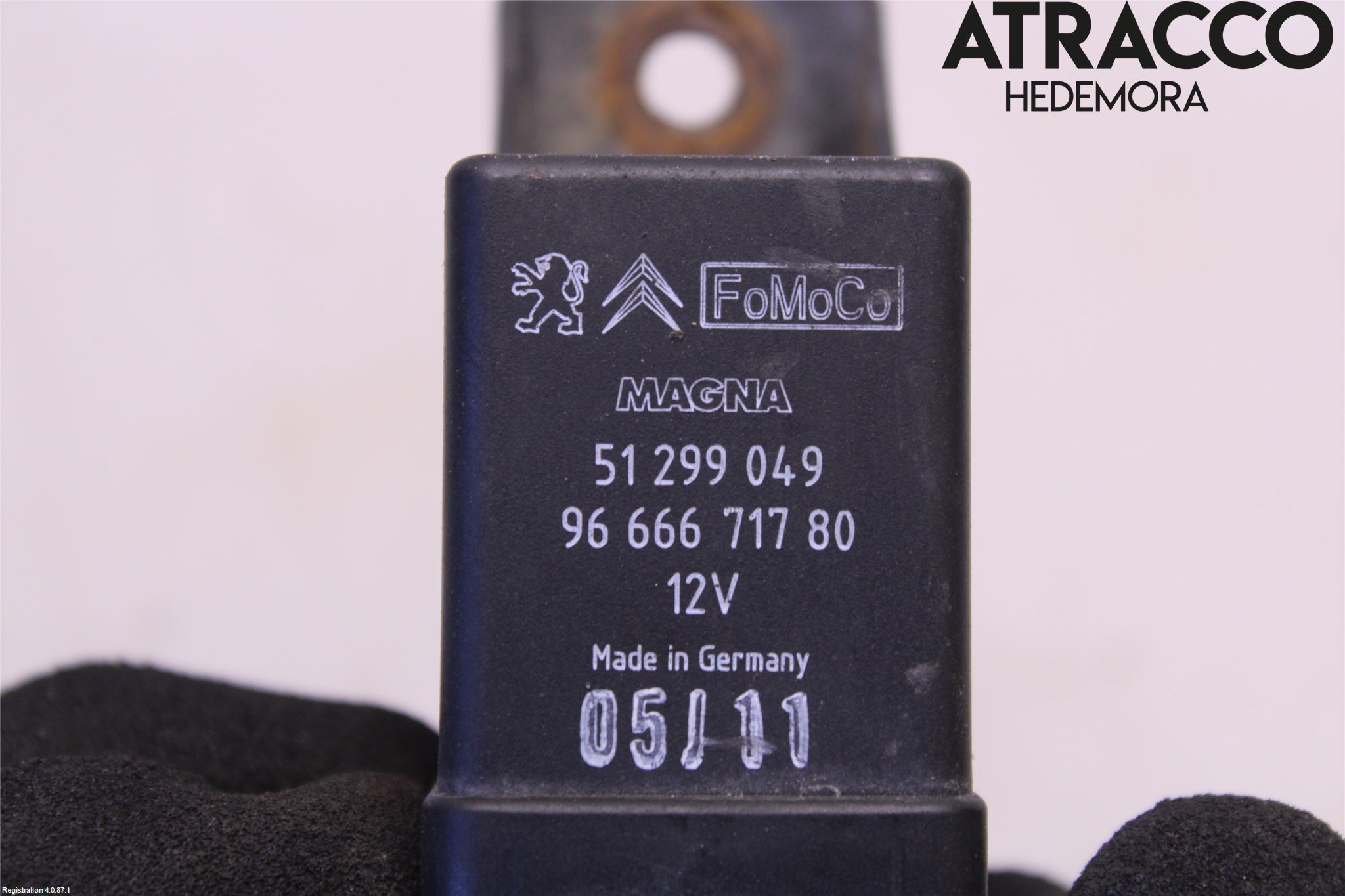 Mazda 3 II 09-13 Relä Glödning Diesel