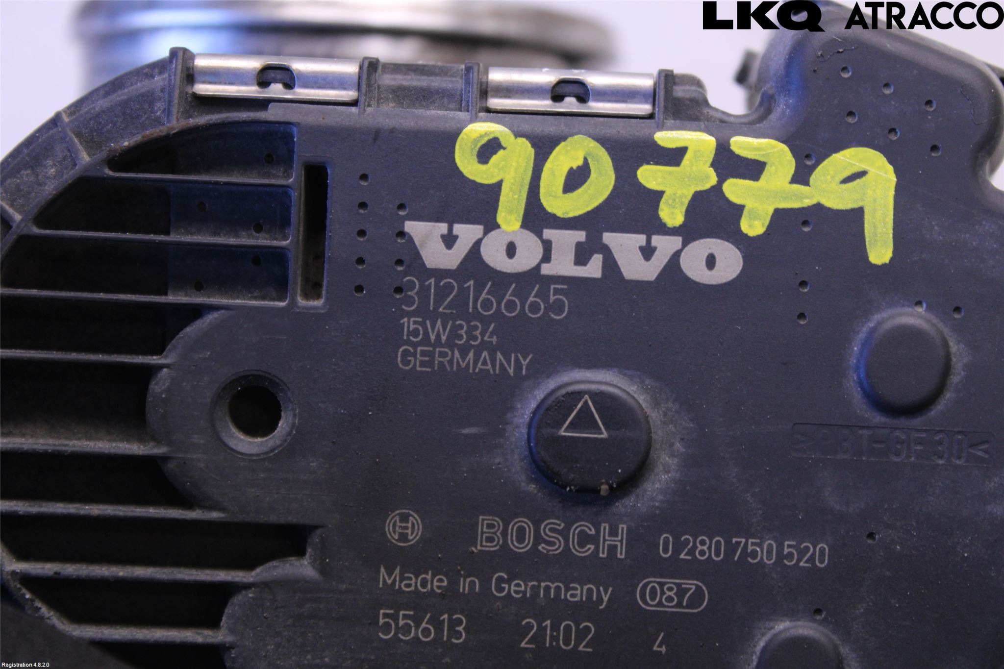 Volvo V70 14-16 Injspjällhus