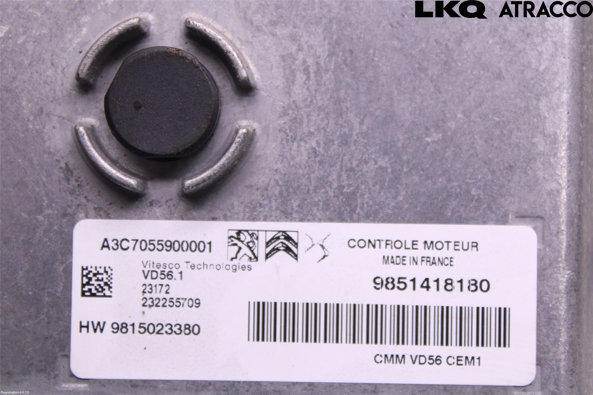 Peugeot 2008/E-2008 20- Styrenhet Inspump Diesel