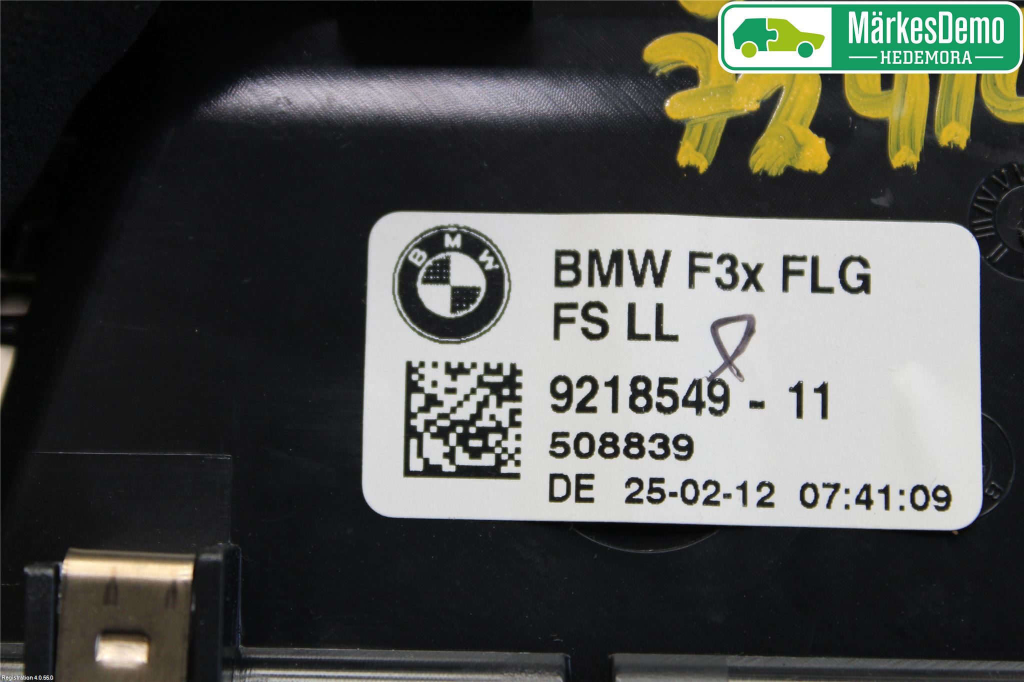 BMW 3 F30/F31/F80 12-19 Defrosterkanal-Munstycke