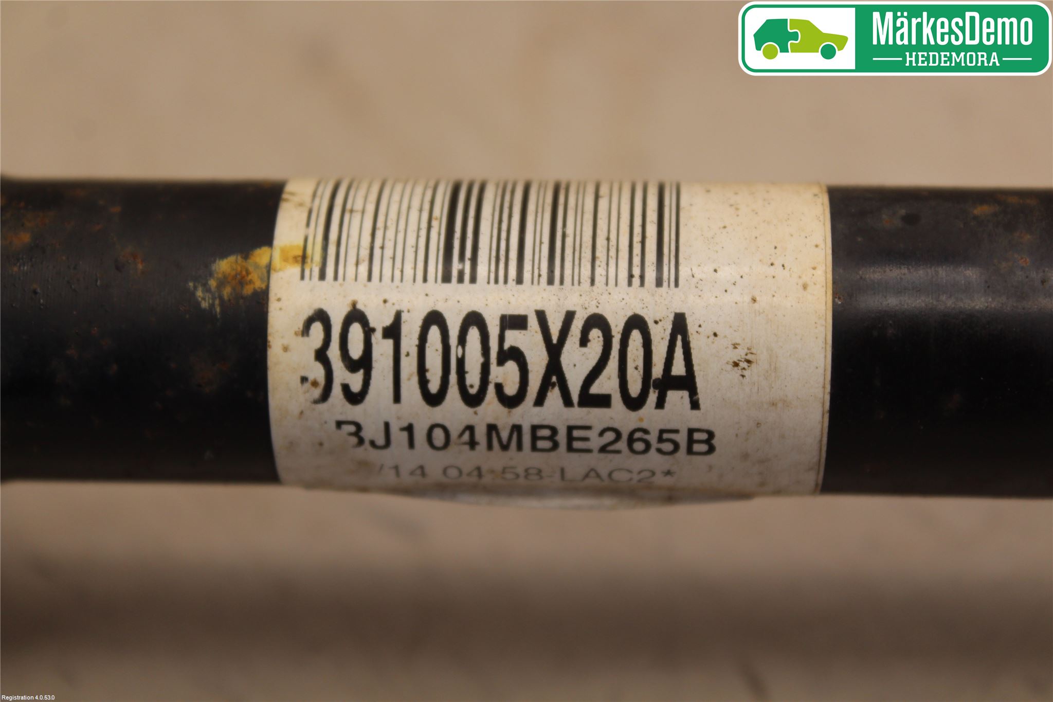 Nissan NAVARA 05-16 Drivaxel Fram Vänster