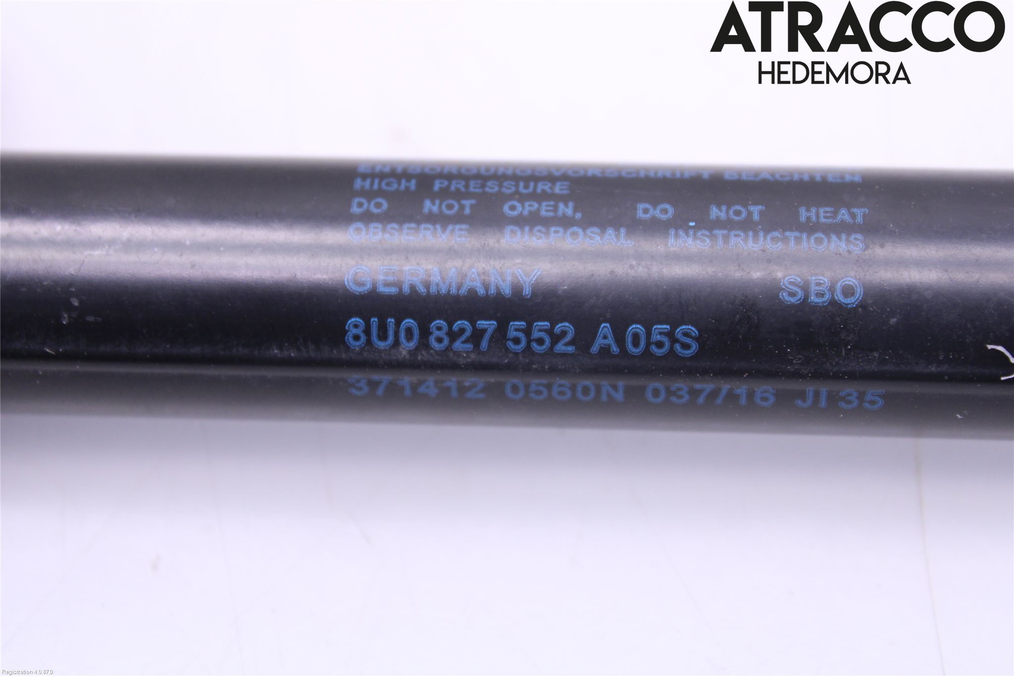 Audi Q3 8U 12-18 Gasfjäder Baklucka