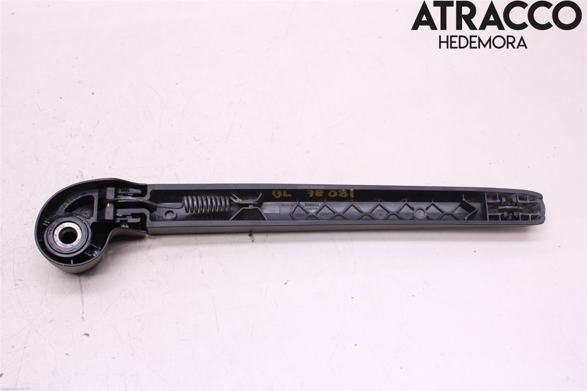 Audi A3/S3 8V 13-20 Torkararm-Bakruta