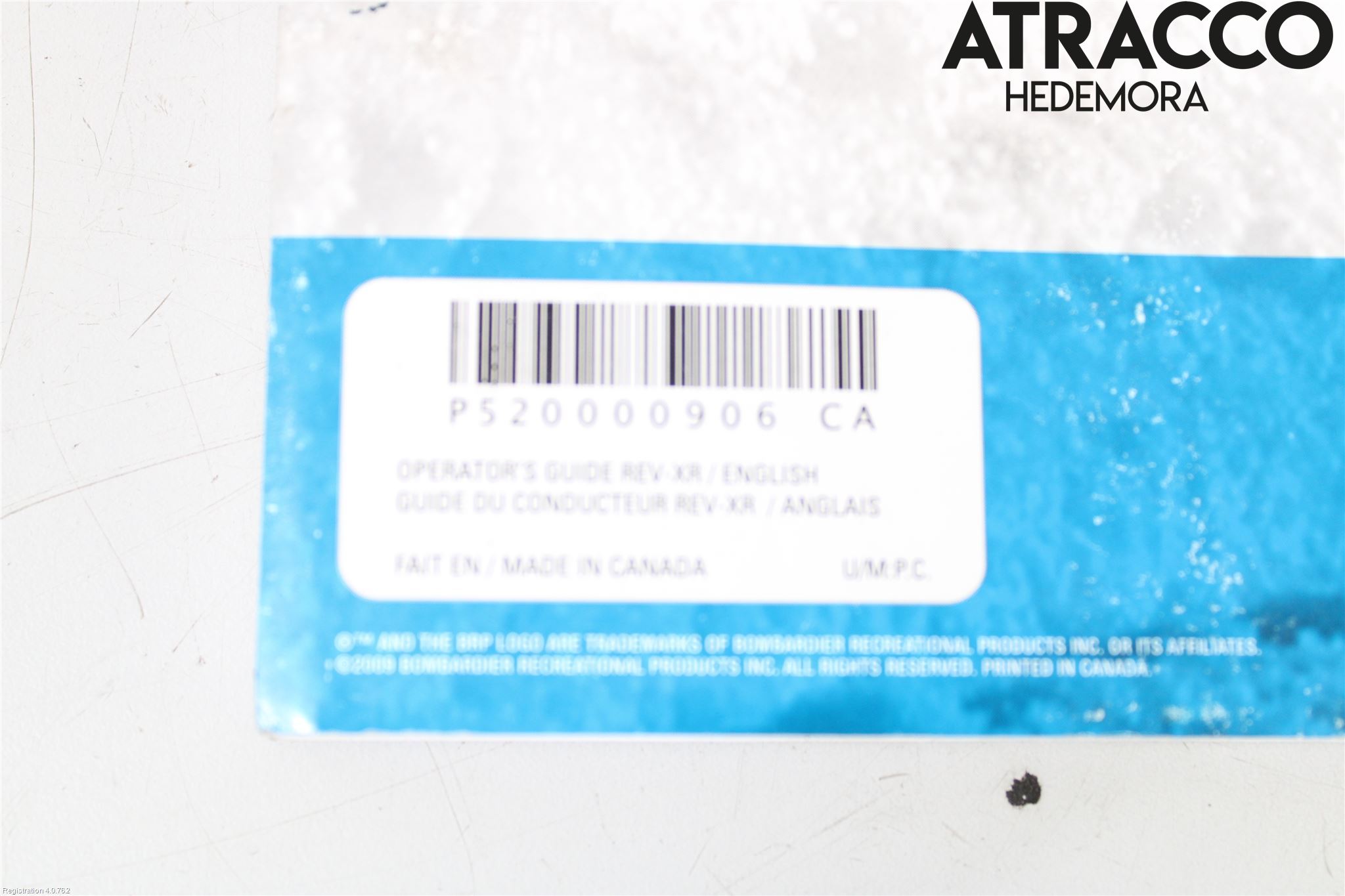 Snöskoter SKI-DOO Instruktionsbok