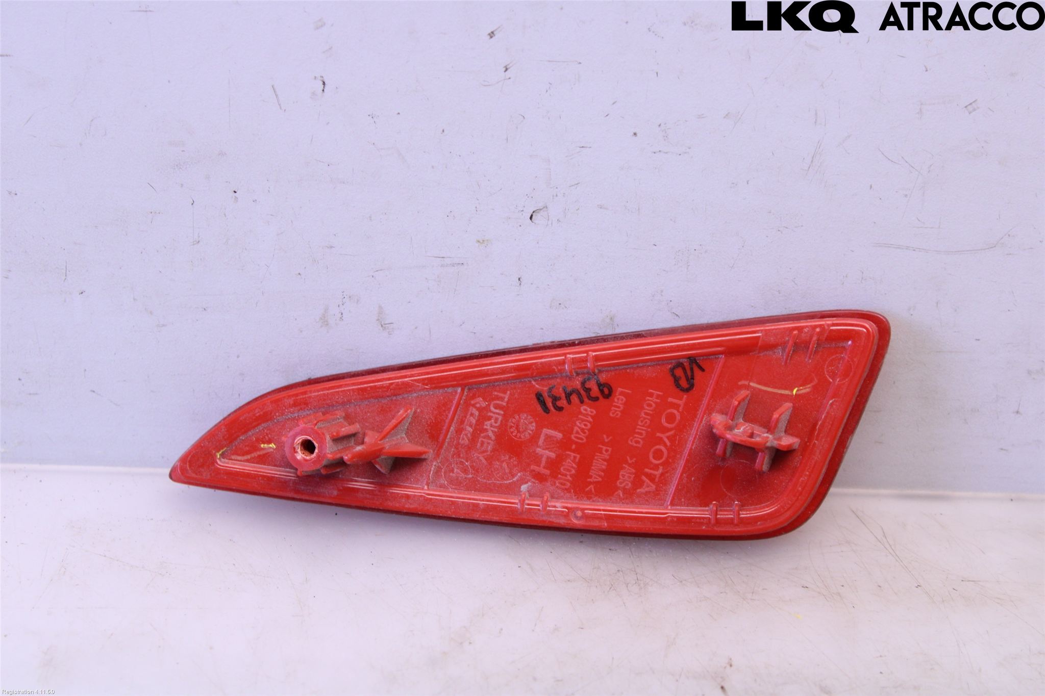 Toyota YARIS XP21 20- Dimljus/Reflex Bak