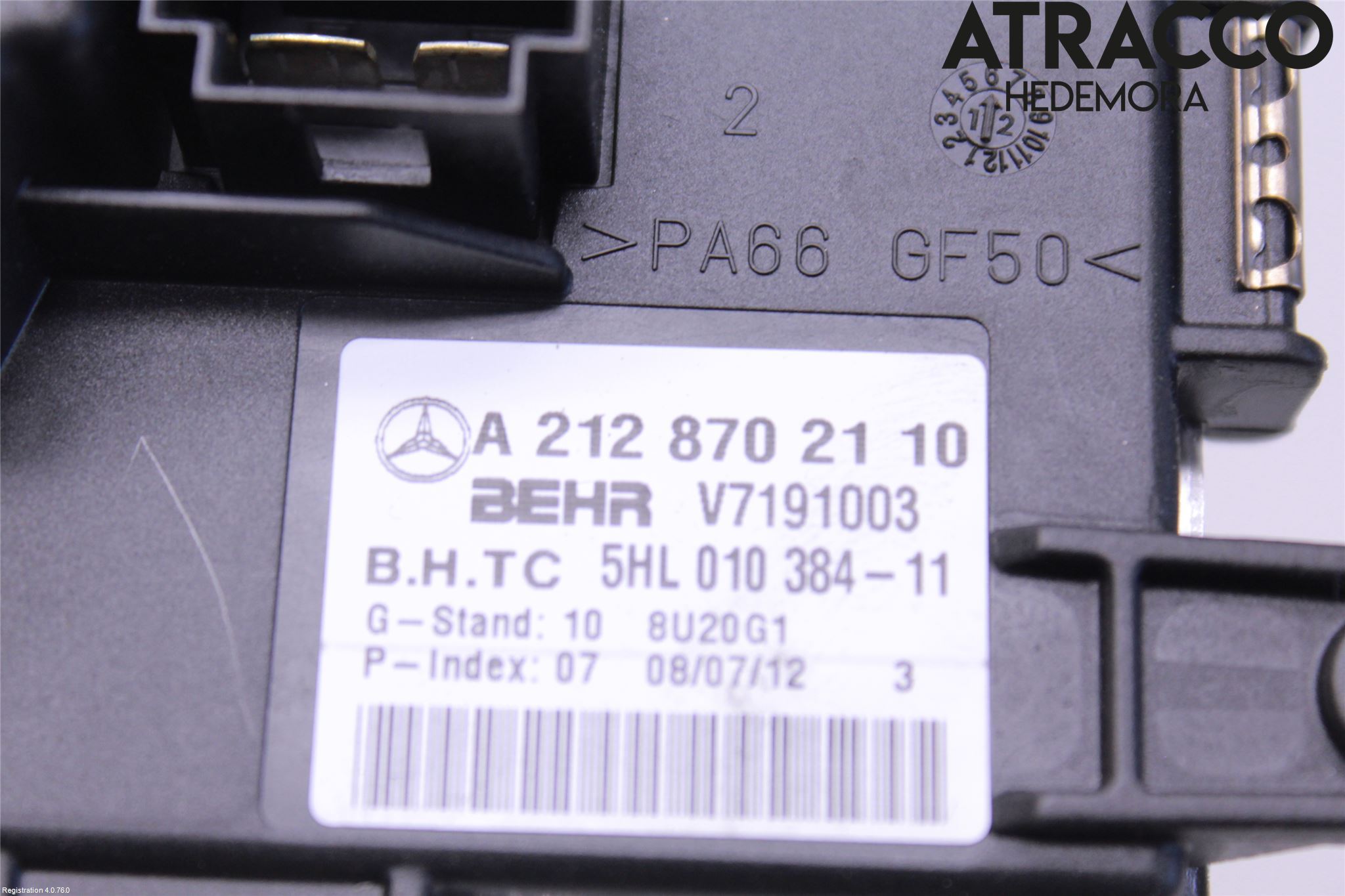 Mercedes-Benz MB GLK-KLASS (X204) 08-16 Värmefläktsmotstånd