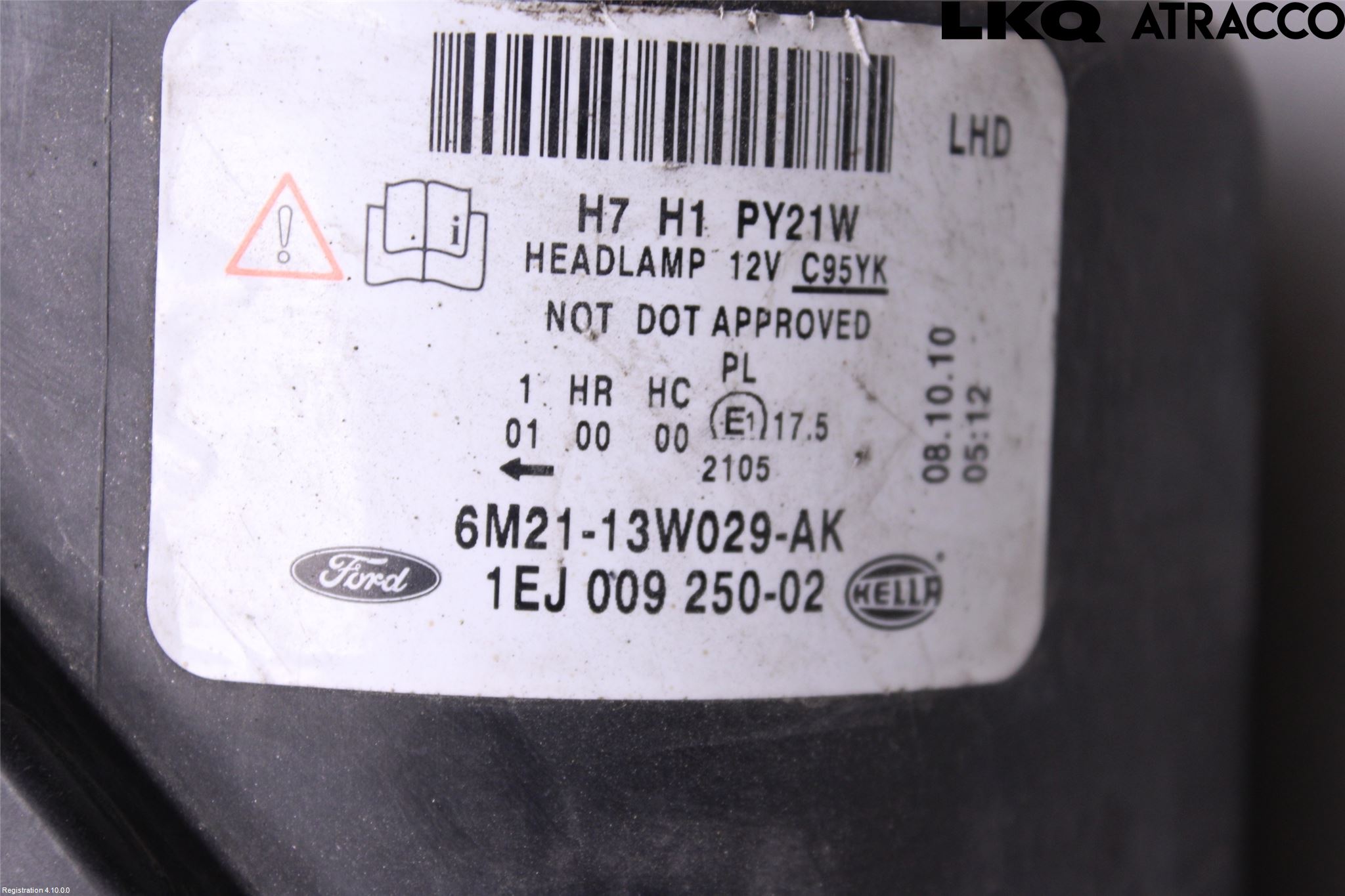 Ford GALAXY 06-15 Strålkastare Höger