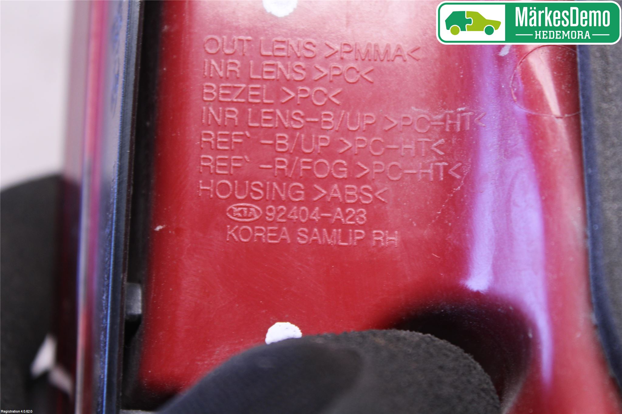 Kia CEED 12-18 Bakljus Lucka Hö