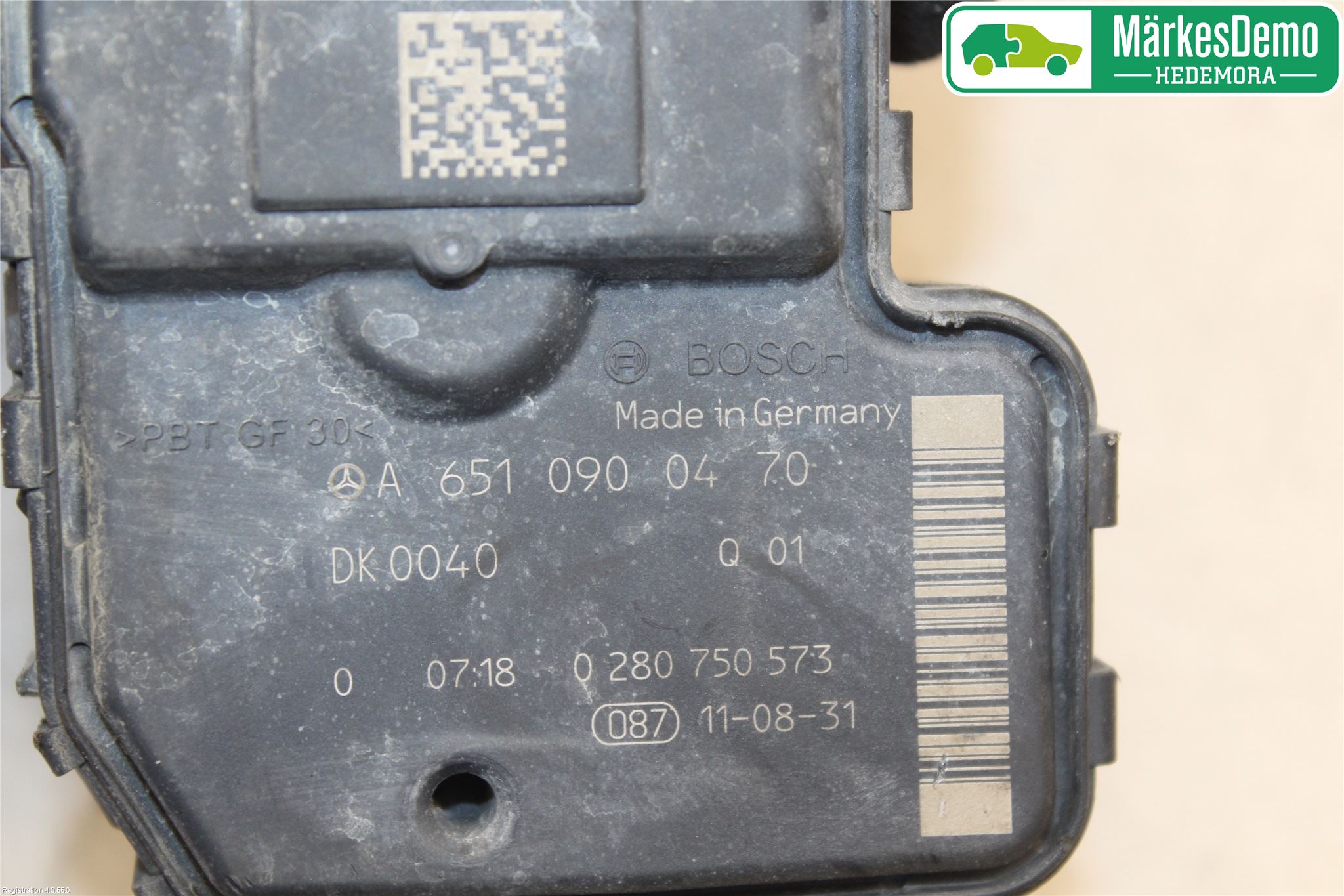 Mercedes-Benz MB VITO/VIANO (W639) 04-14 Injspjällhus