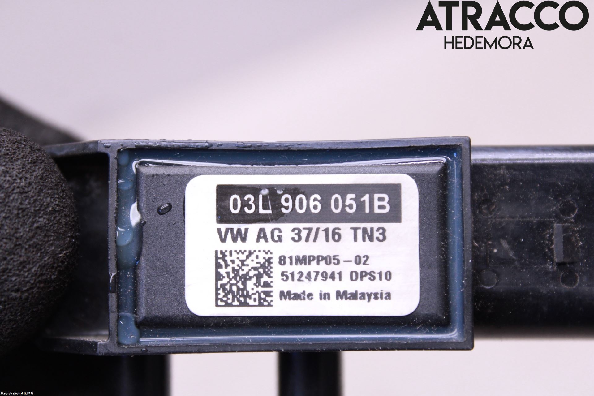 Audi Q3 8U 12-18 Givare Temp-Tryck Avgas