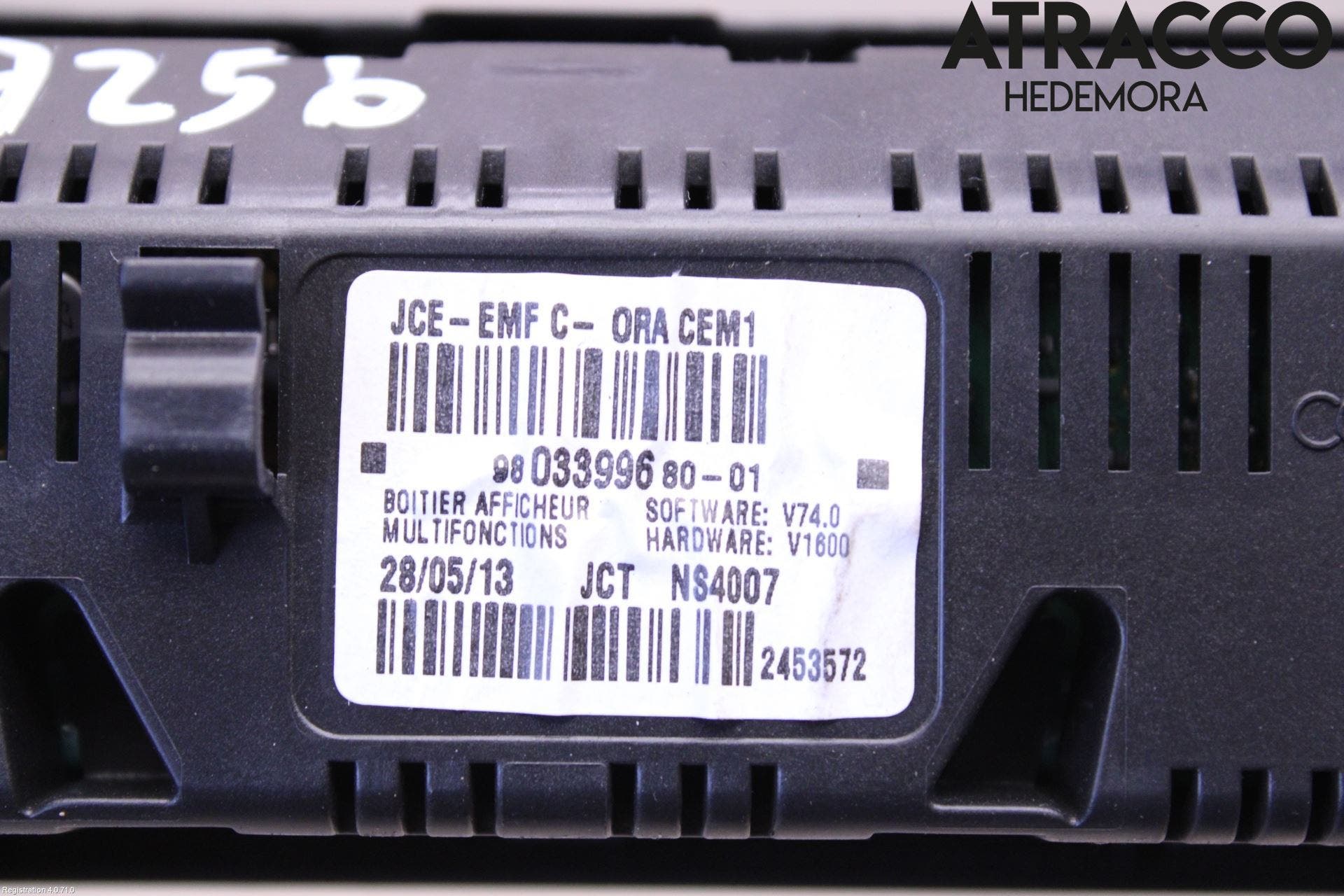 Peugeot 5008 10-16 Färddator