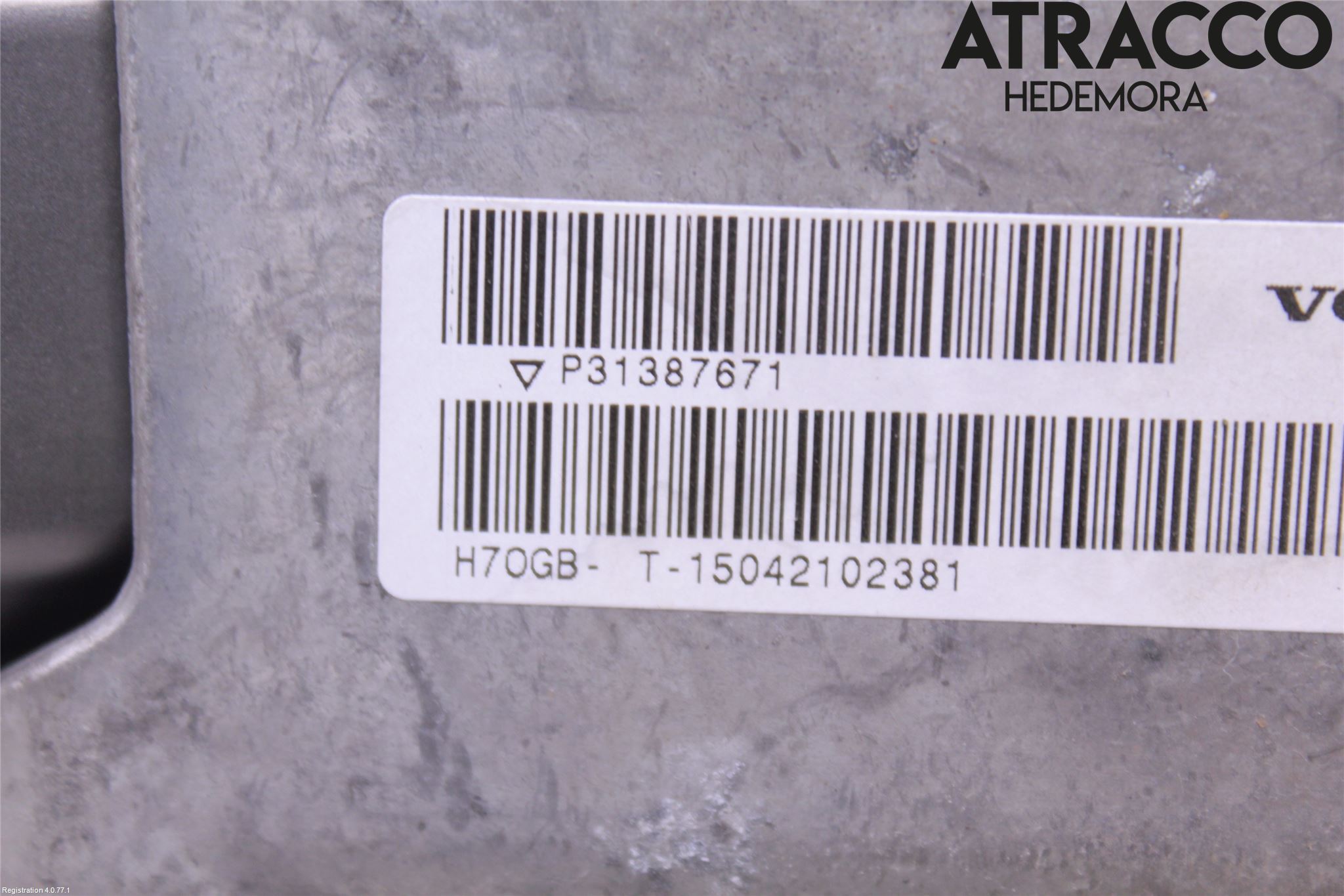 Volvo V70 14-16 Rattaxelagg Justerbart