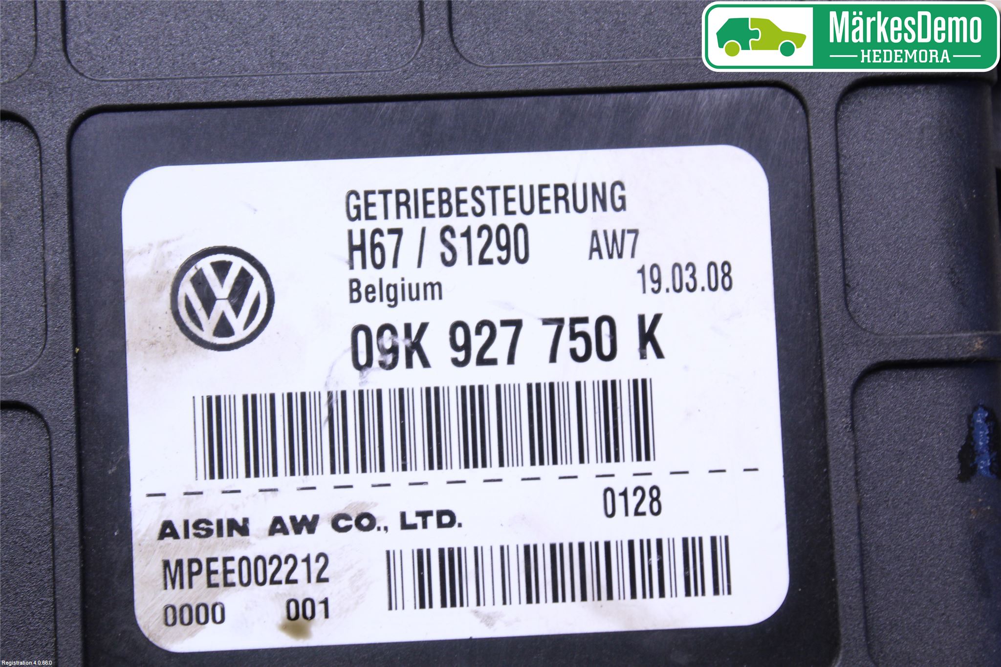 Volkswagen VW TRANSP/CARAVELLE (T5) 04-15 Styrenhet Växellåda