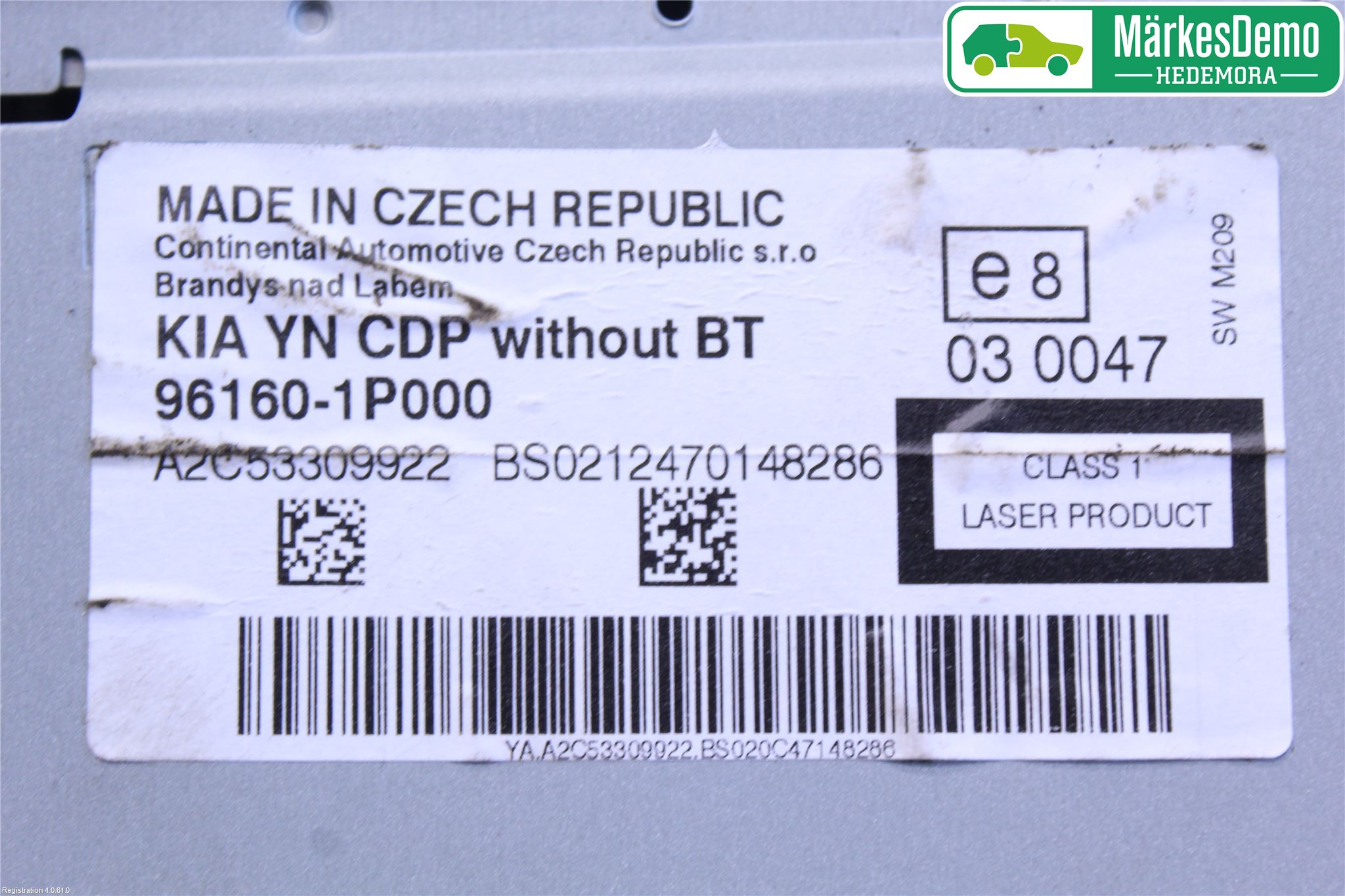 Kia VENGA 10-19 Cd Radio - Multimediapanel